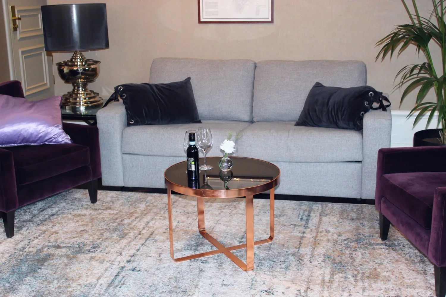Wilton rug - Kebira (blue)