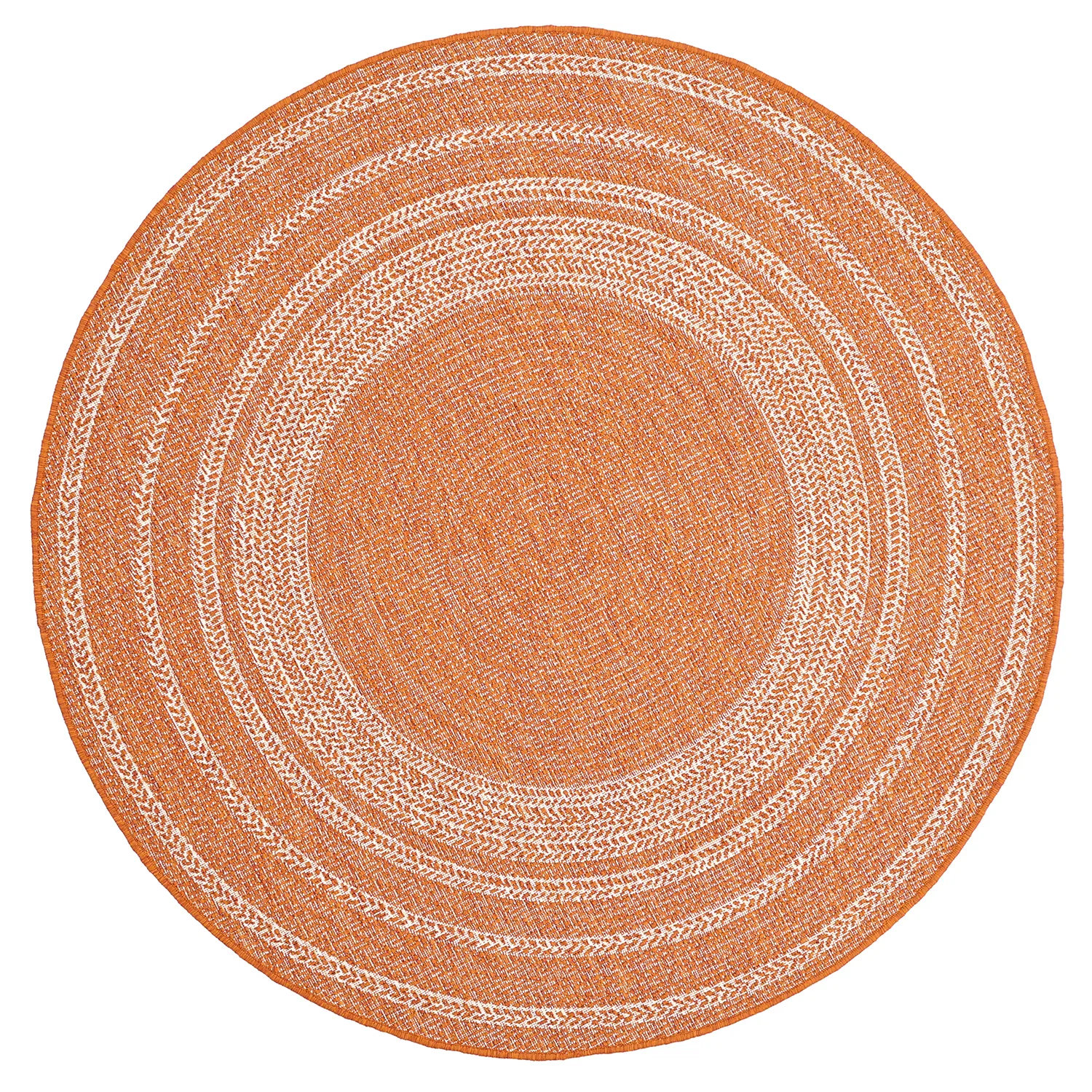 Round rug - Indoor/Outdoor Angus (red)