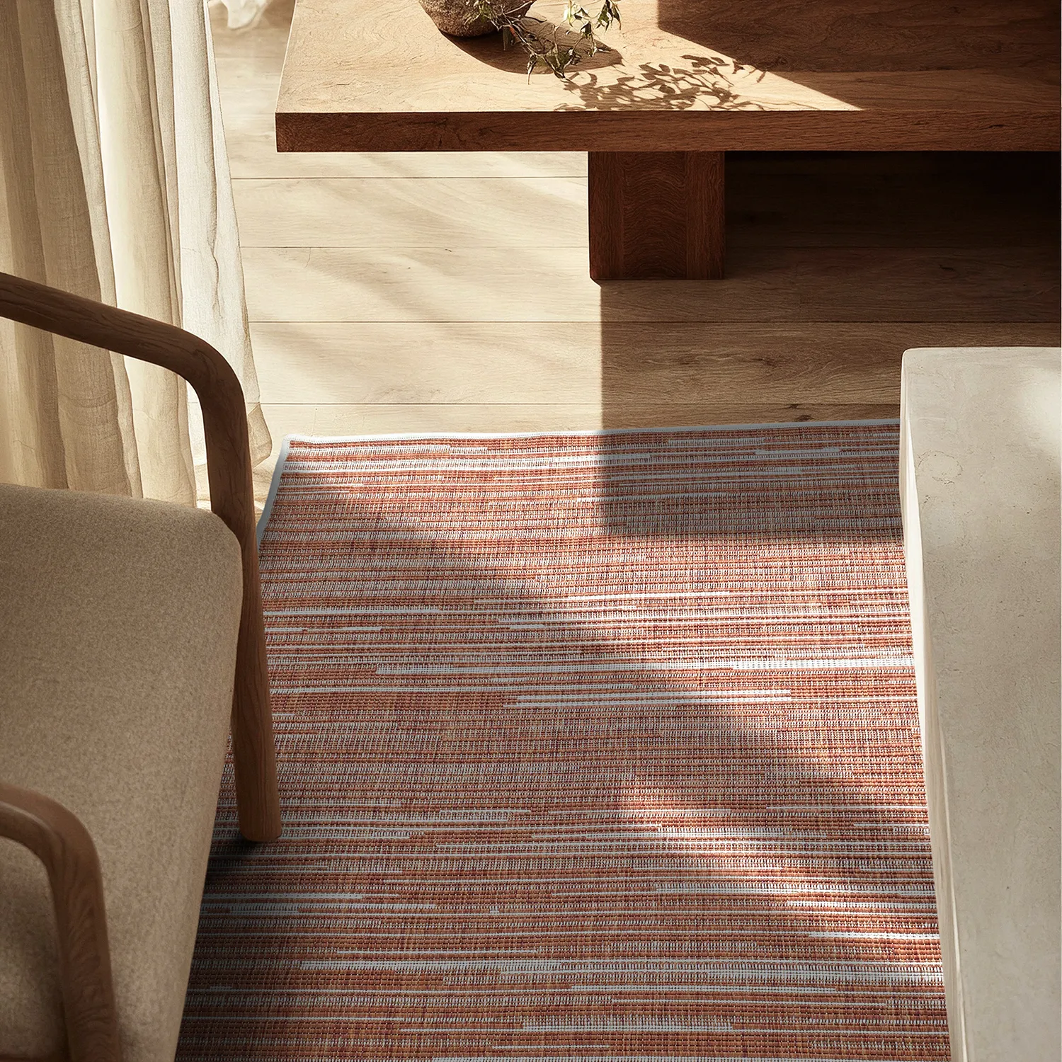Indoor/Outdoor rug - utomhusmatta - Arcata (red)