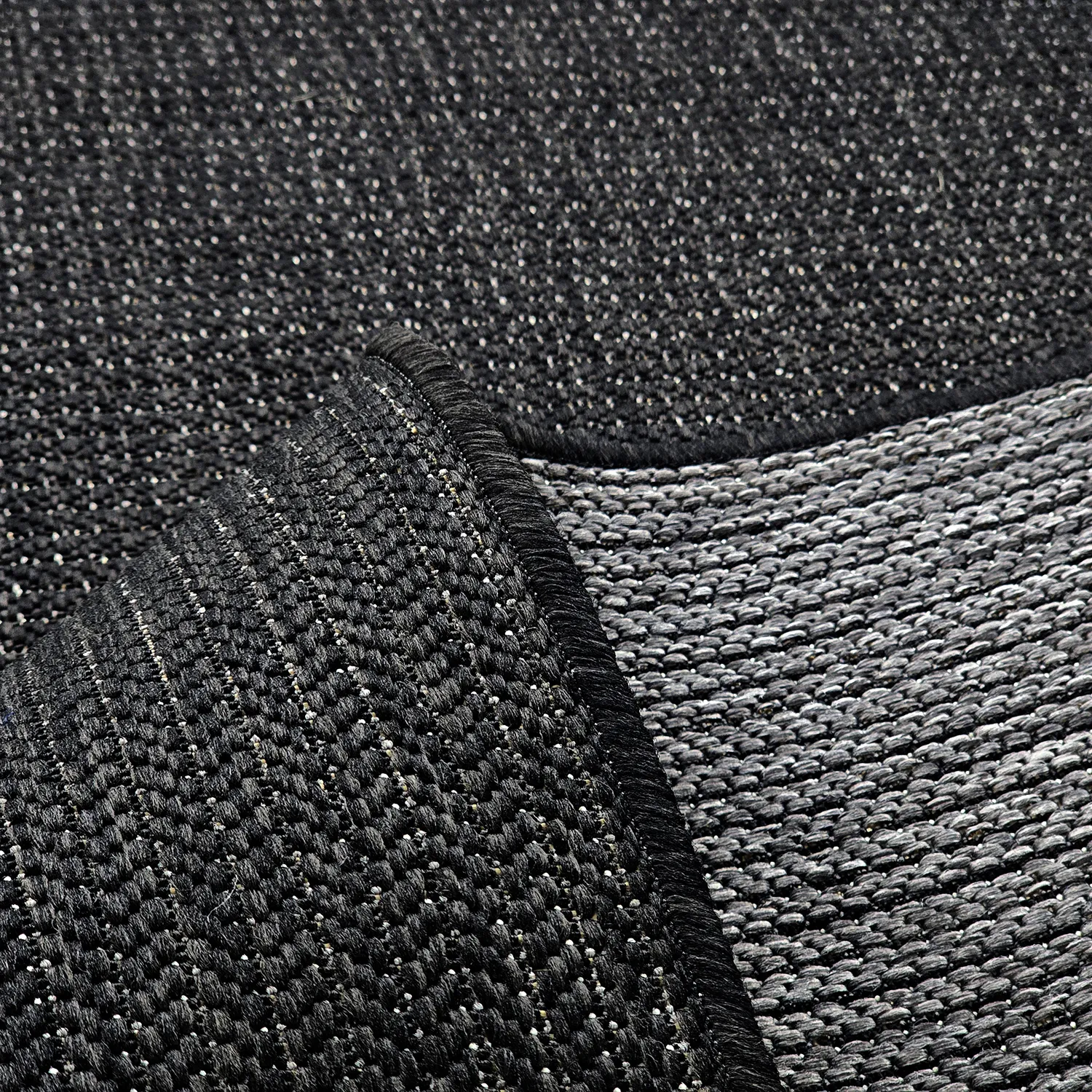 Indoor/Outdoor rug - utomhusmatta - Arlo (black)