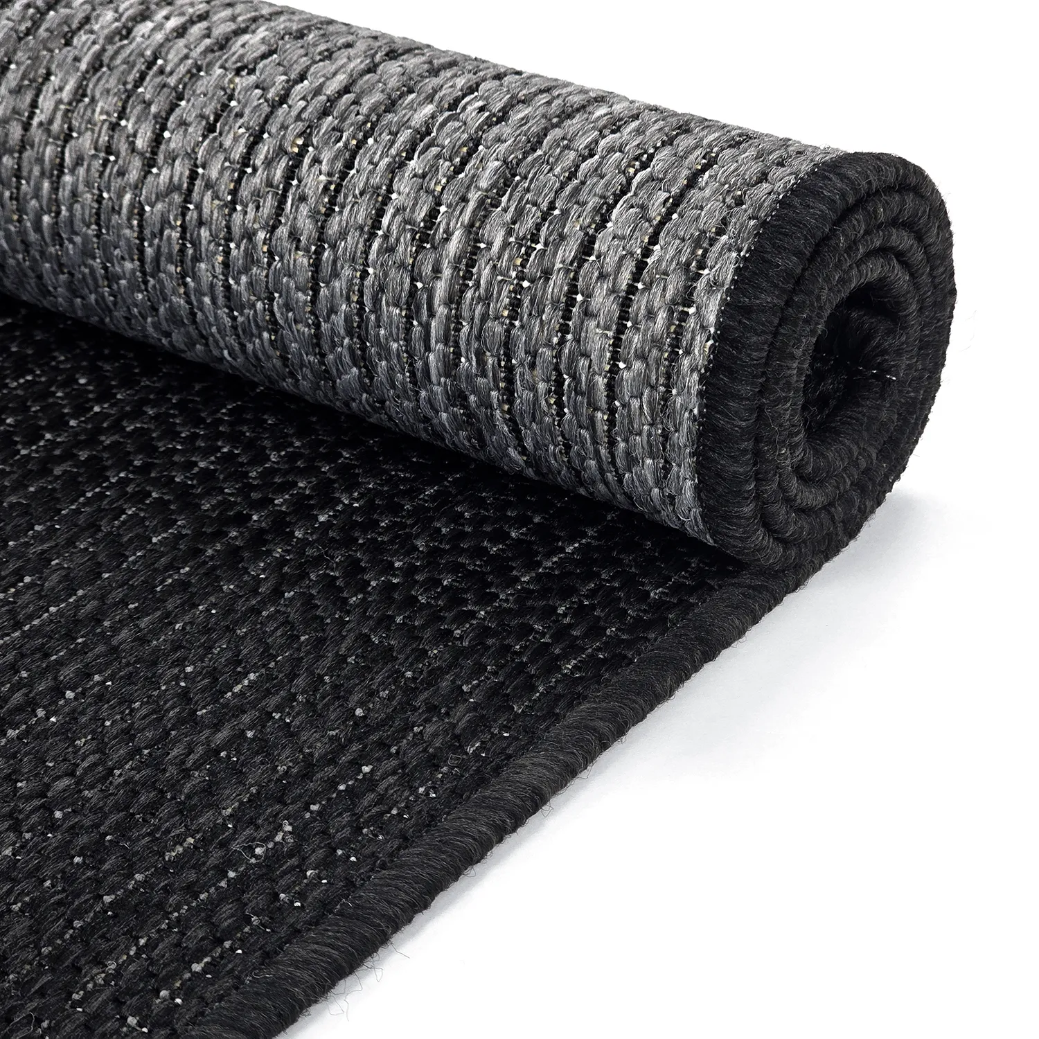 Indoor/Outdoor rug - utomhusmatta - Arlo (black)