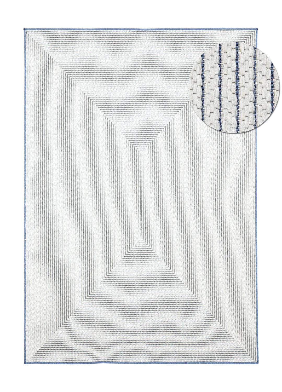 Indoor/Outdoor rug - utomhusmatta - Arlo (blue)