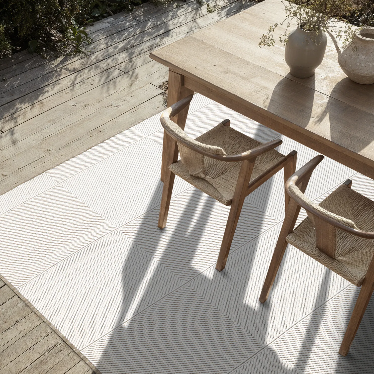 Indoor/Outdoor rug - utomhusmatta - Ava (beige)