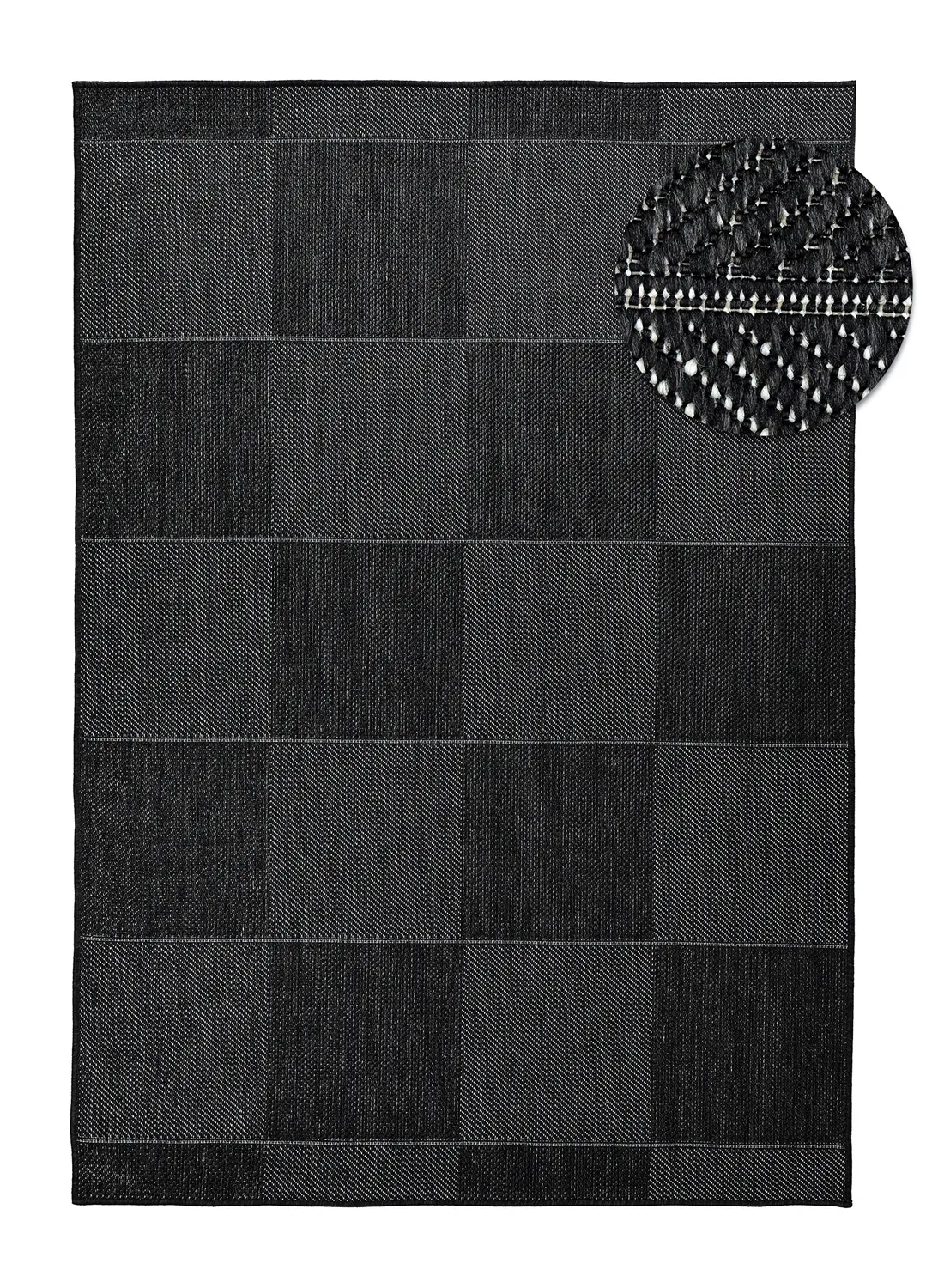 Indoor/Outdoor rug - utomhusmatta - Ava (black)