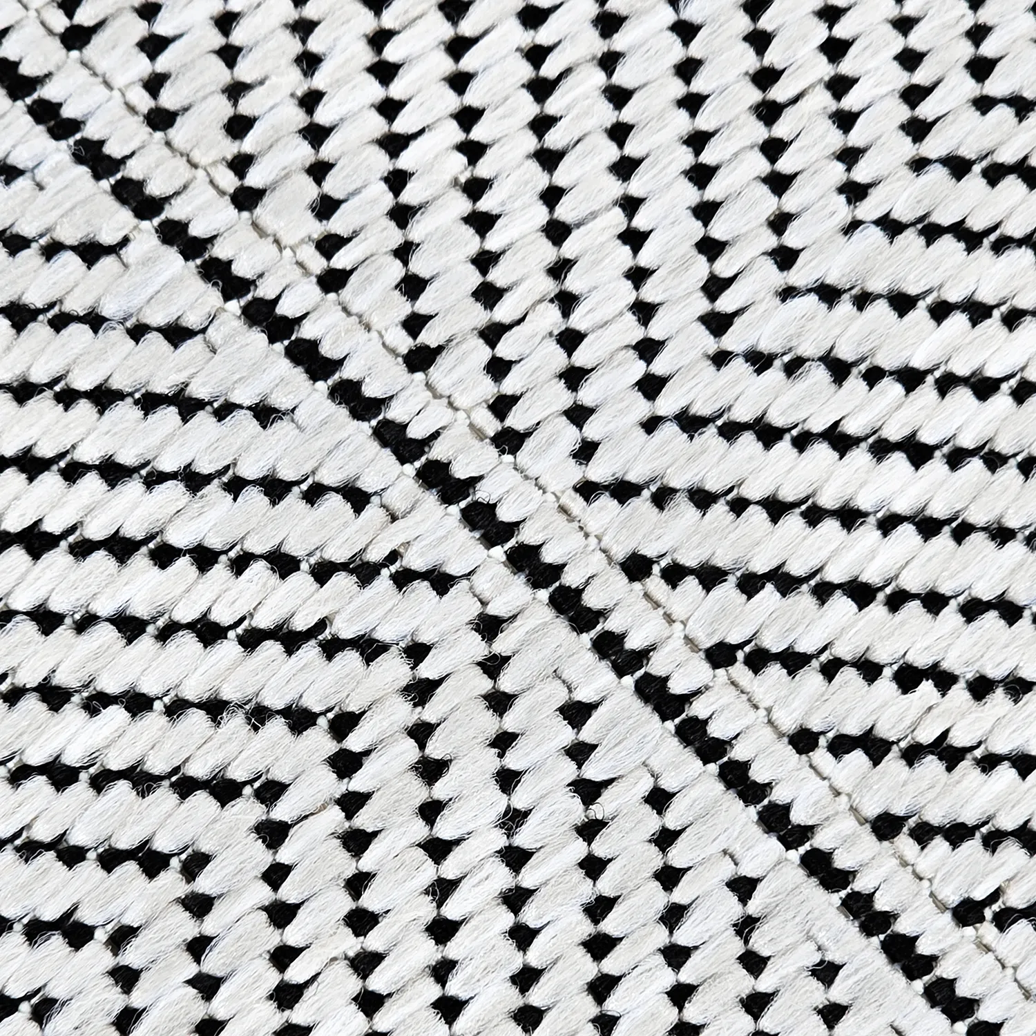 Indoor/Outdoor rug - utomhusmatta - Ava (black)