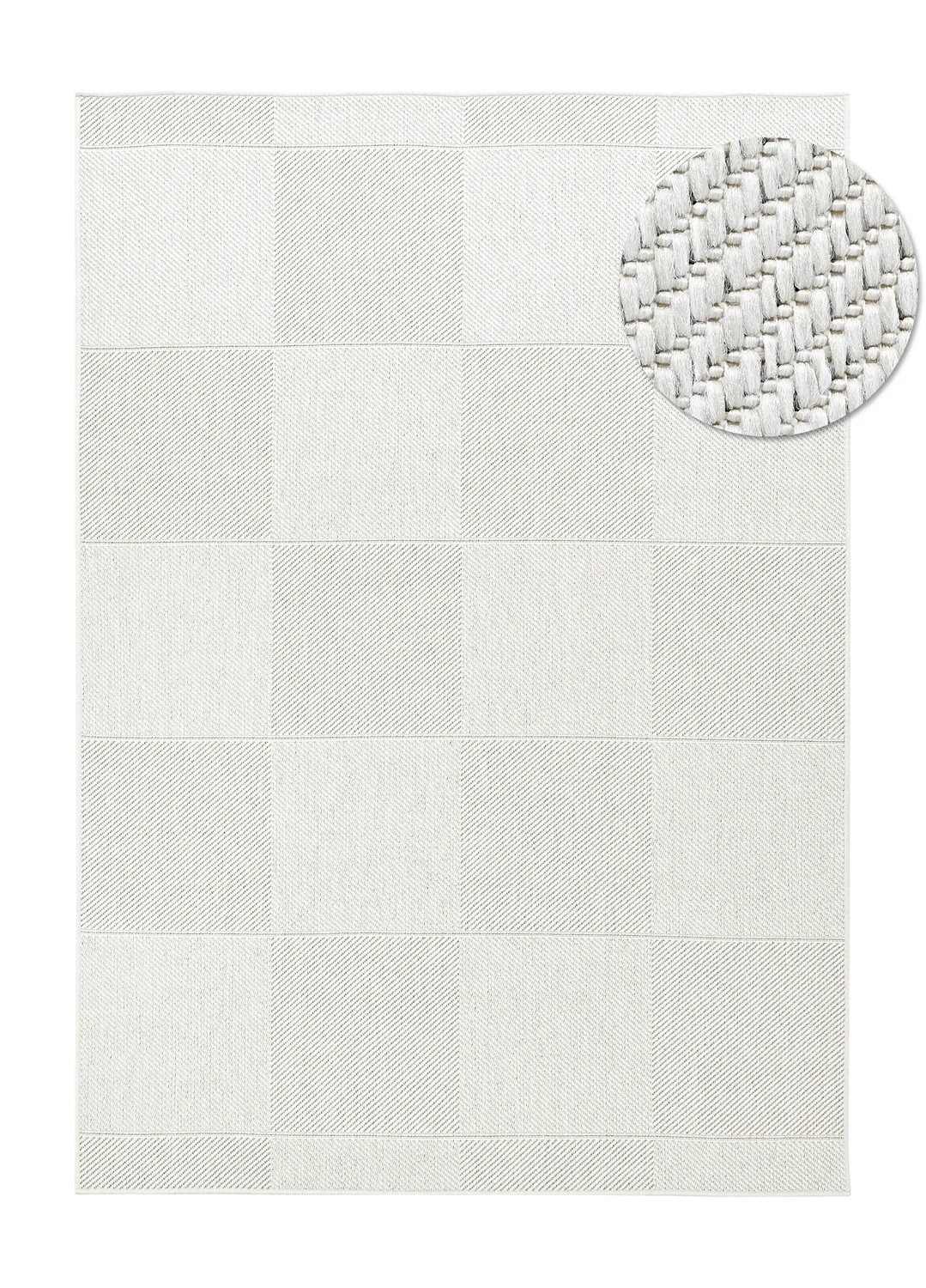 Indoor/Outdoor rug - utomhusmatta - Ava (white)