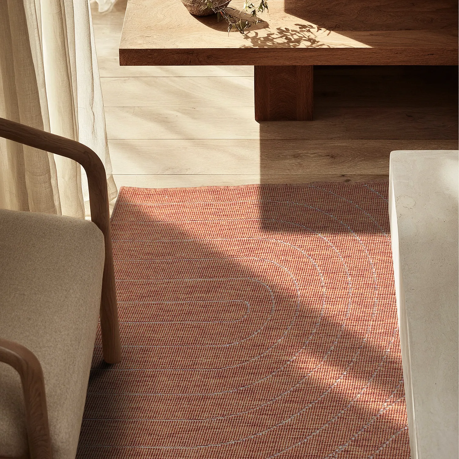 Indoor/Outdoor rug - utomhusmatta - Hayden (red)