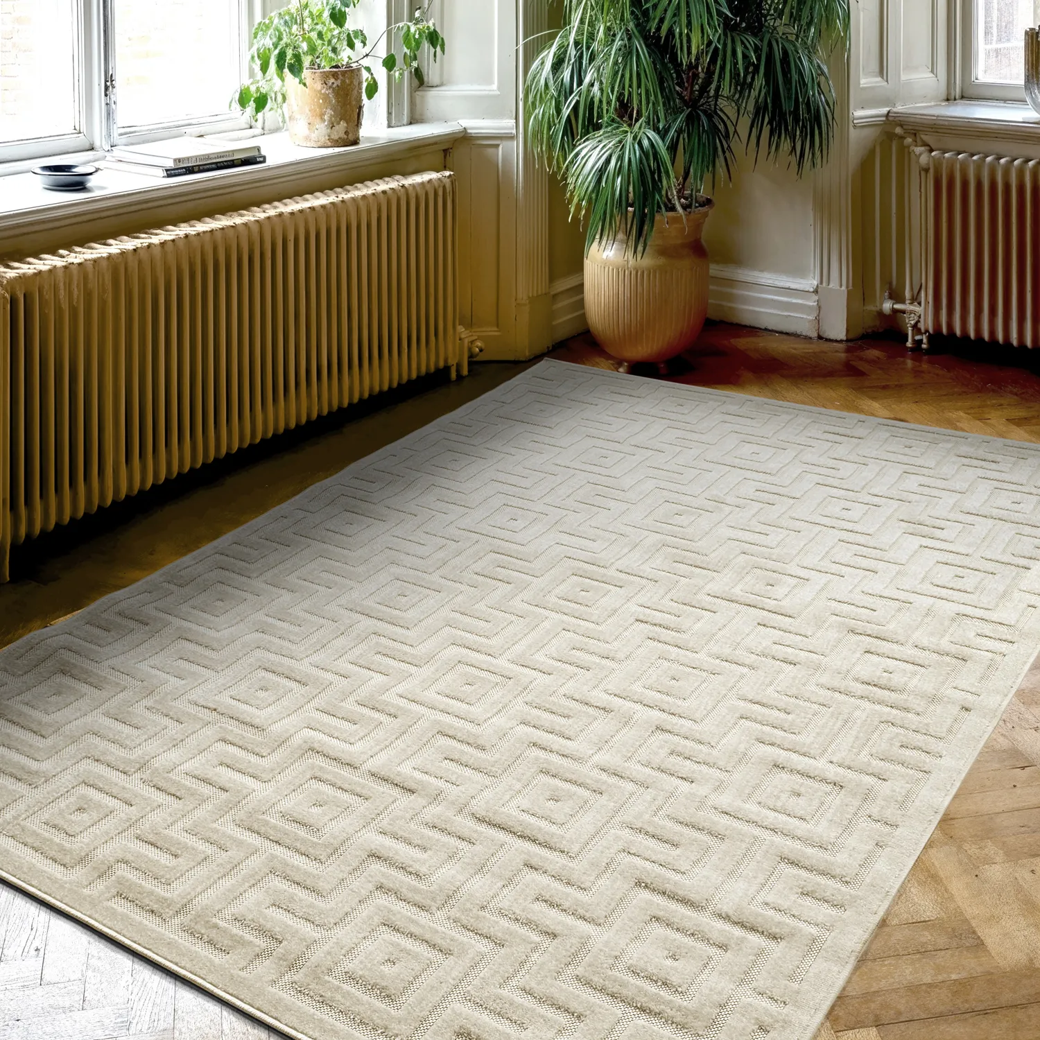 Shaggy Indoor/Outdoor - Oneida (cream)