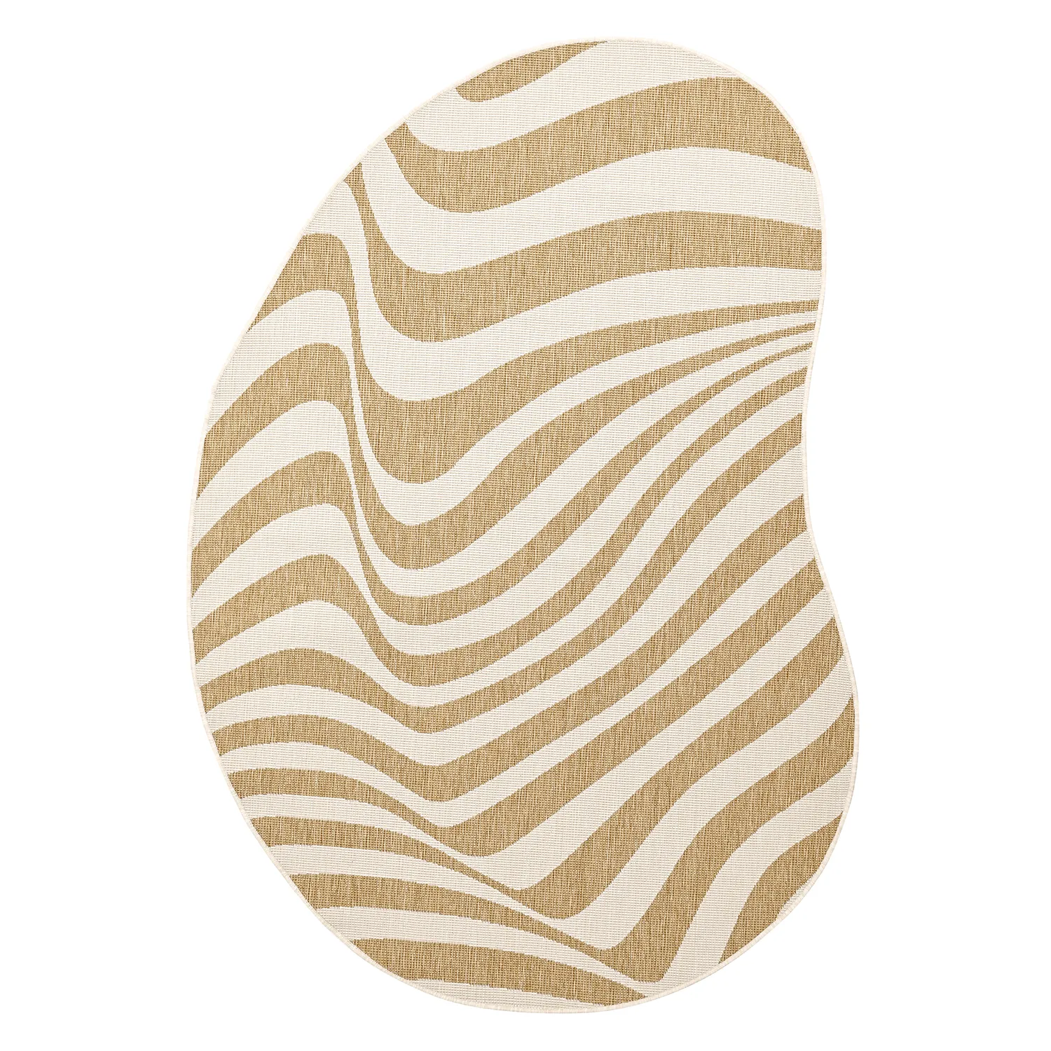 Indoor/Outdoor rug - utomhusmatta - Remina (natural/white)