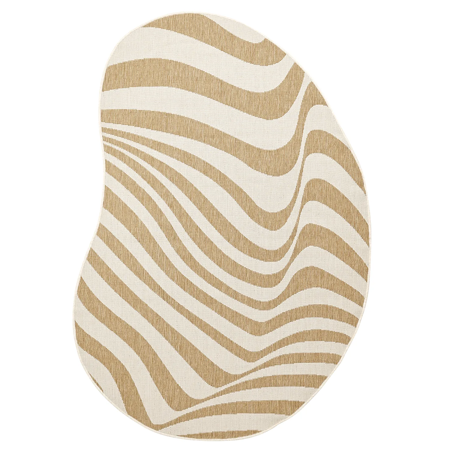 Indoor/Outdoor rug - utomhusmatta - Remina (natural/white)