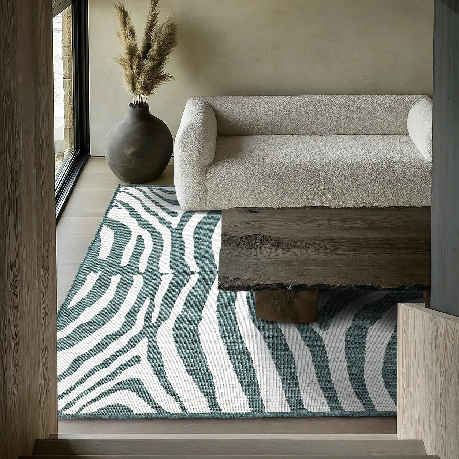 Indoor/Outdoor rug - utomhusmatta - Winona (green)