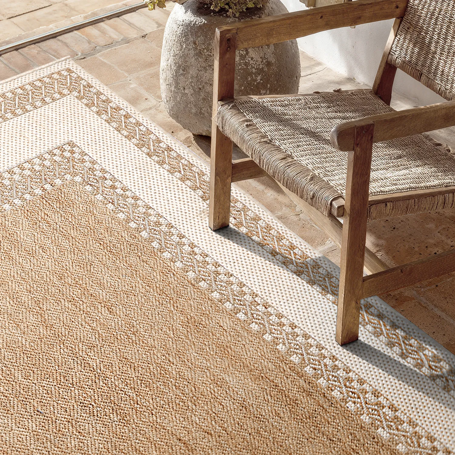 Indoor/Outdoor rug - Sousse (brown)