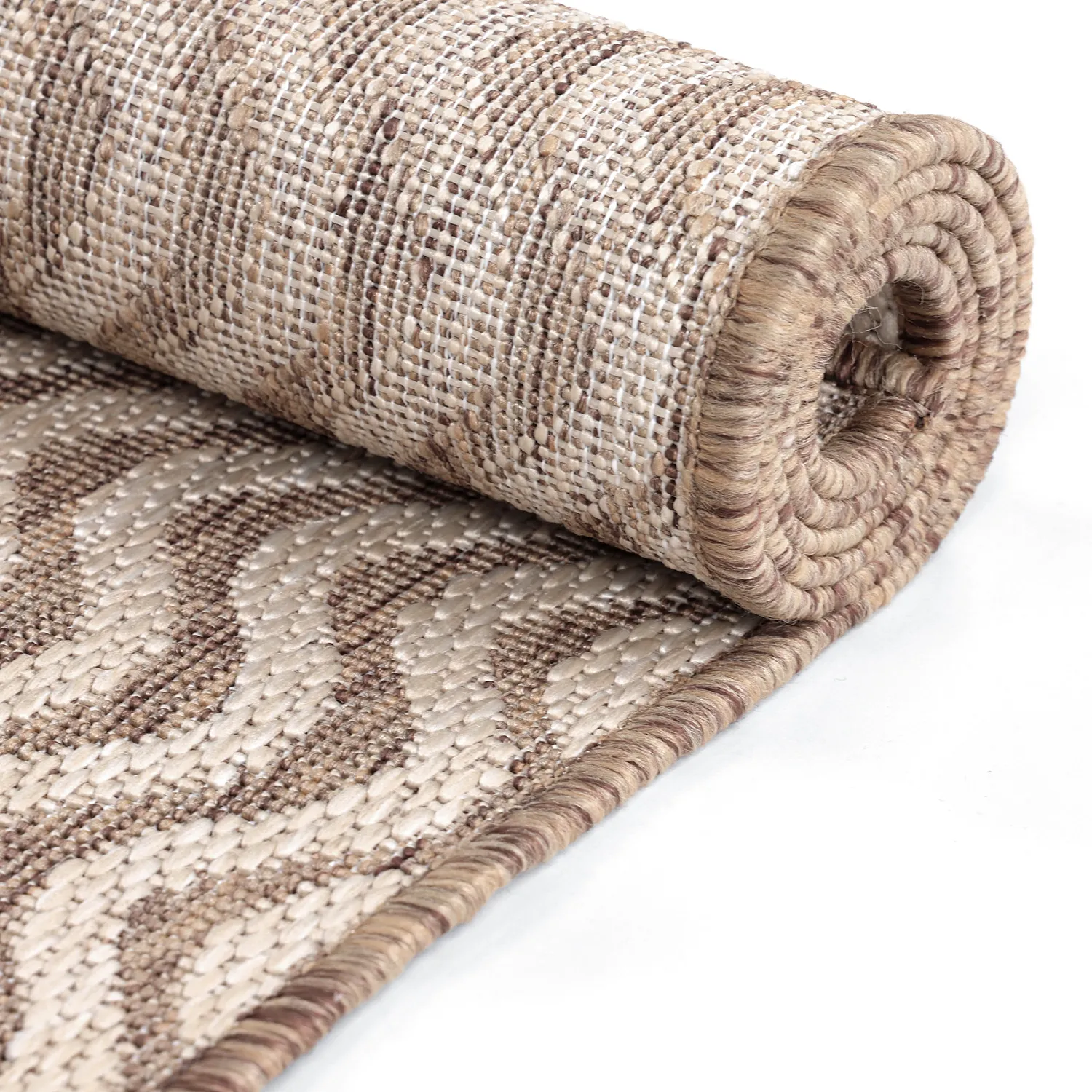 Indoor/Outdoor rug - Tracino (brown)
