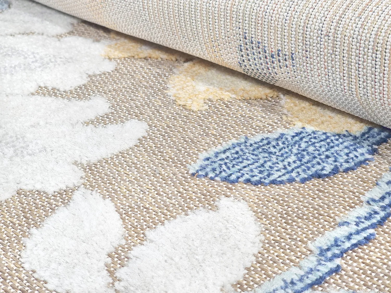 Round rug - Indoor/Outdoor Lucca (multi)