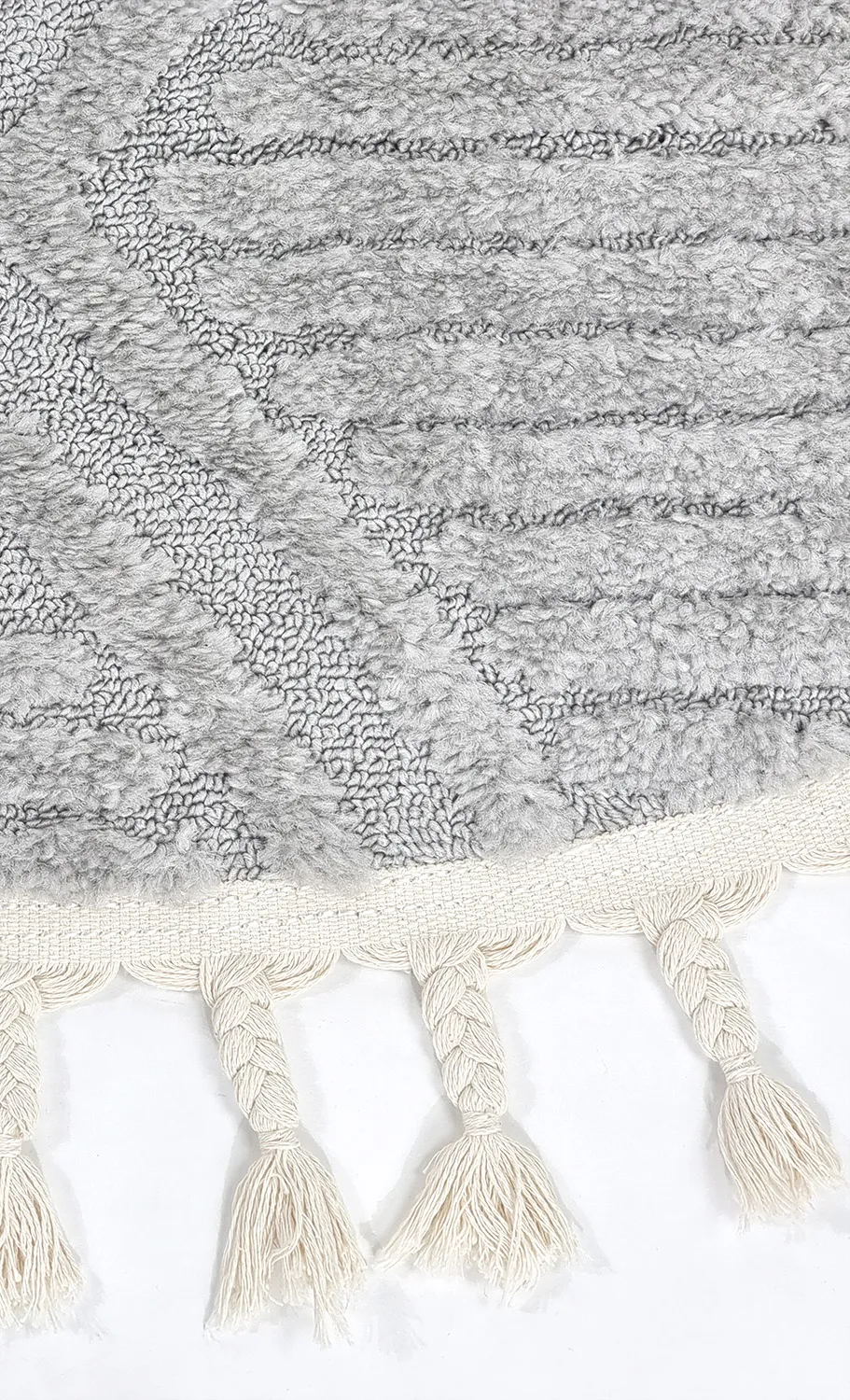 Round rug - Dover (grey)