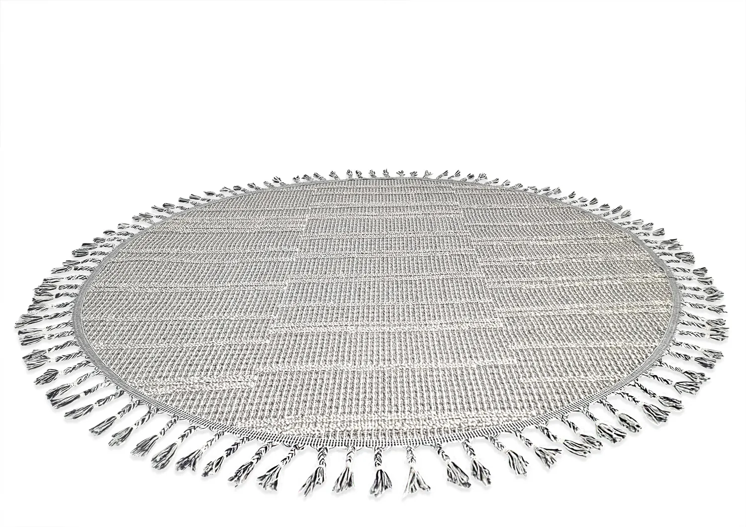 Round rug - Indoor/Outdoor Paz (beige)