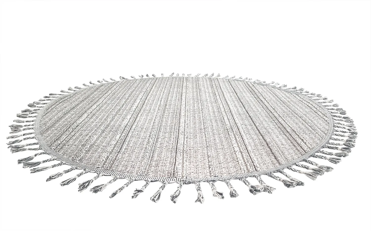 Round rug - Indoor/Outdoor Sofia (grey/blue)