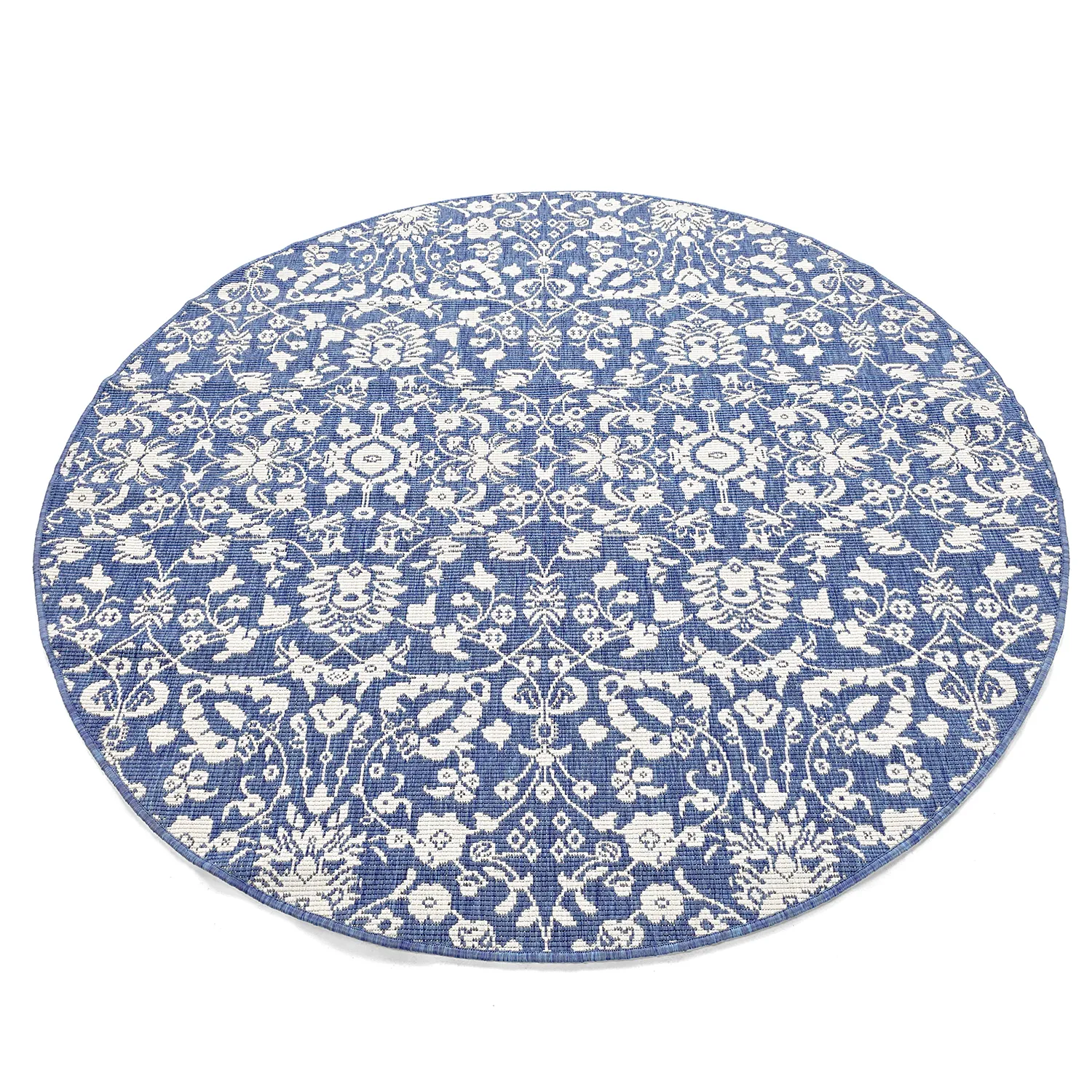 Round rug - Brussels Ocean (blue)