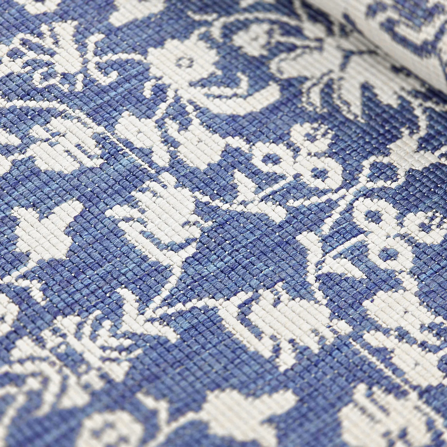 Round rug - Brussels Ocean (blue)