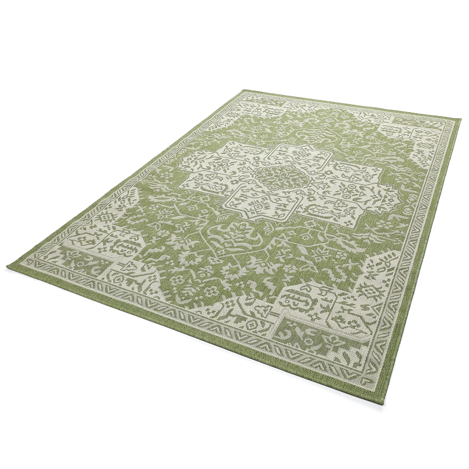 Indoor/Outdoor rug - Dhamar (green)