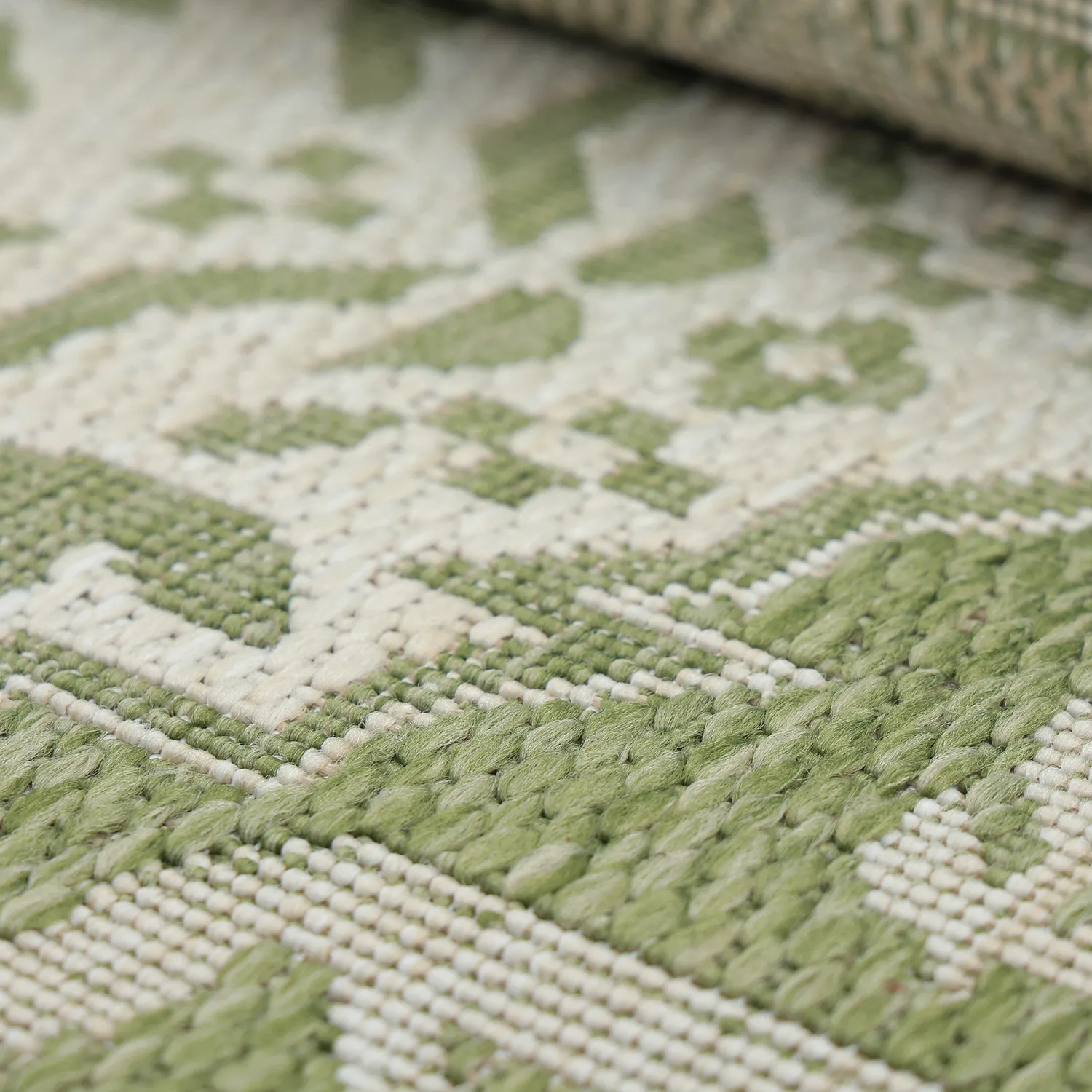 Indoor/Outdoor rug - Dhamar (green)