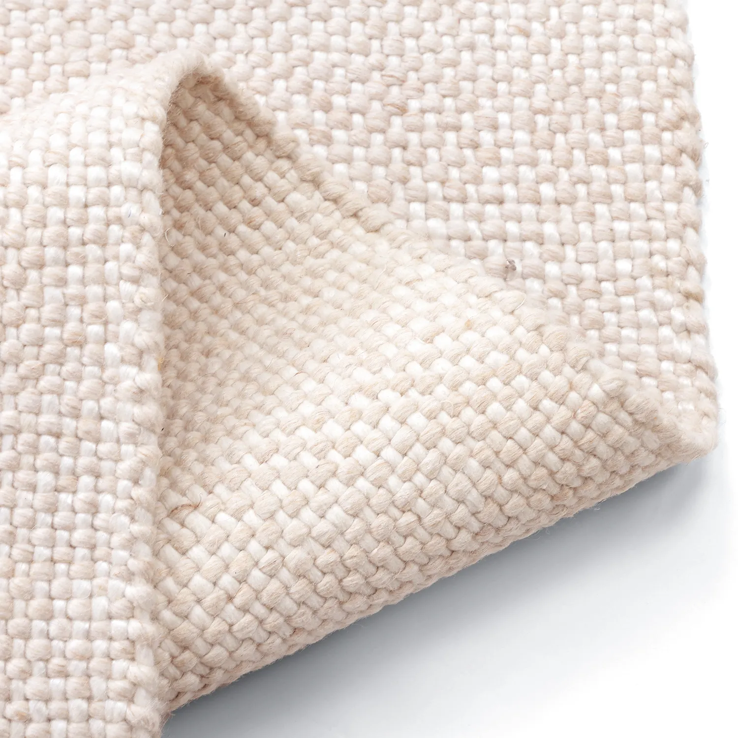 Indoor/Outdoor rug - Orta Wool Look (cream)