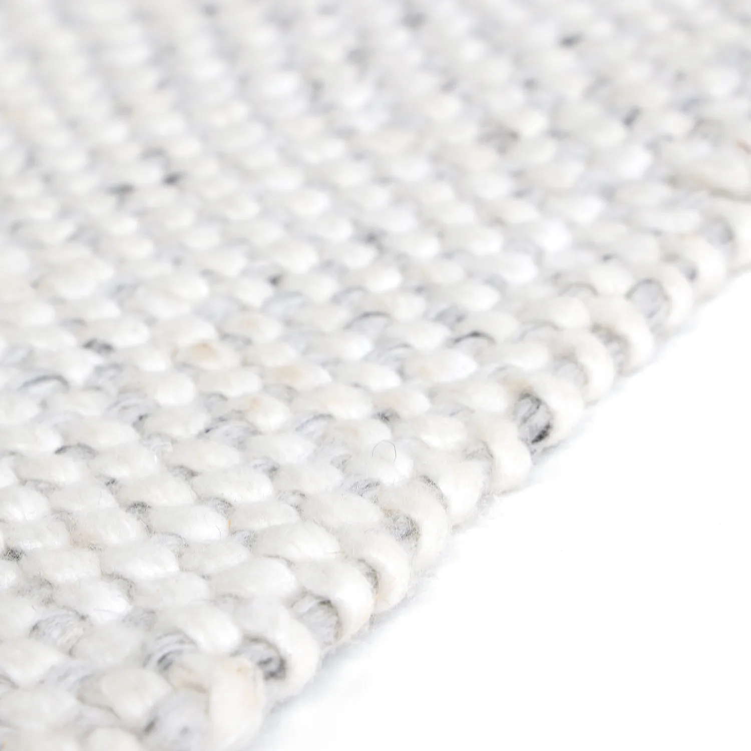 Indoor/Outdoor rug - Orta Wool Look (light grey)
