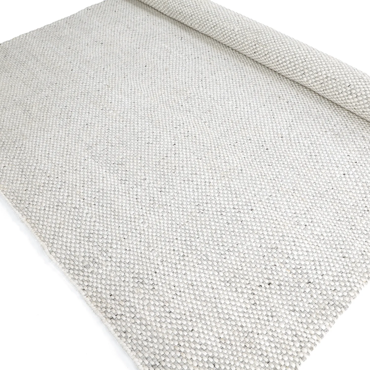 Indoor/Outdoor rug - Orta Wool Look (light grey)