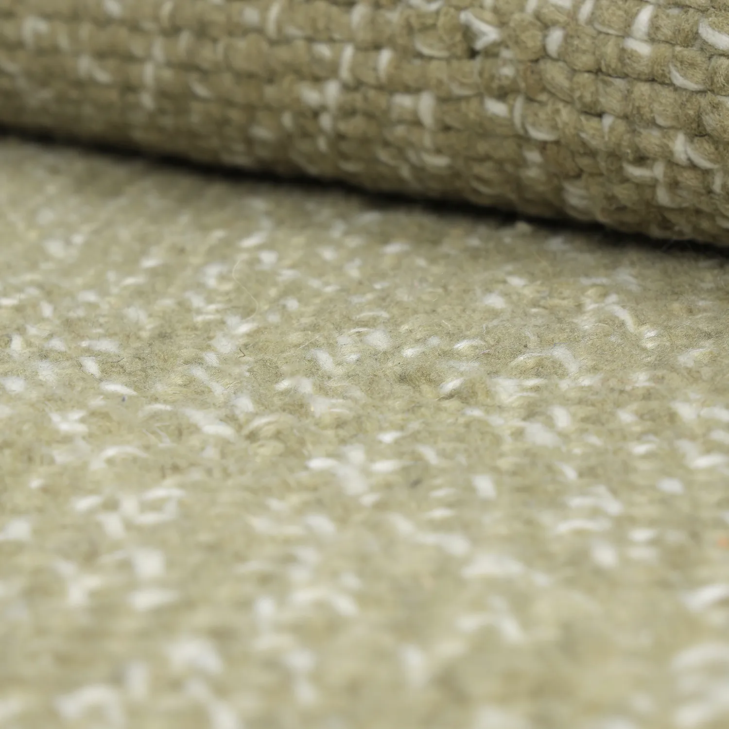 Indoor/Outdoor rug - Orta Wool Look (moss green)