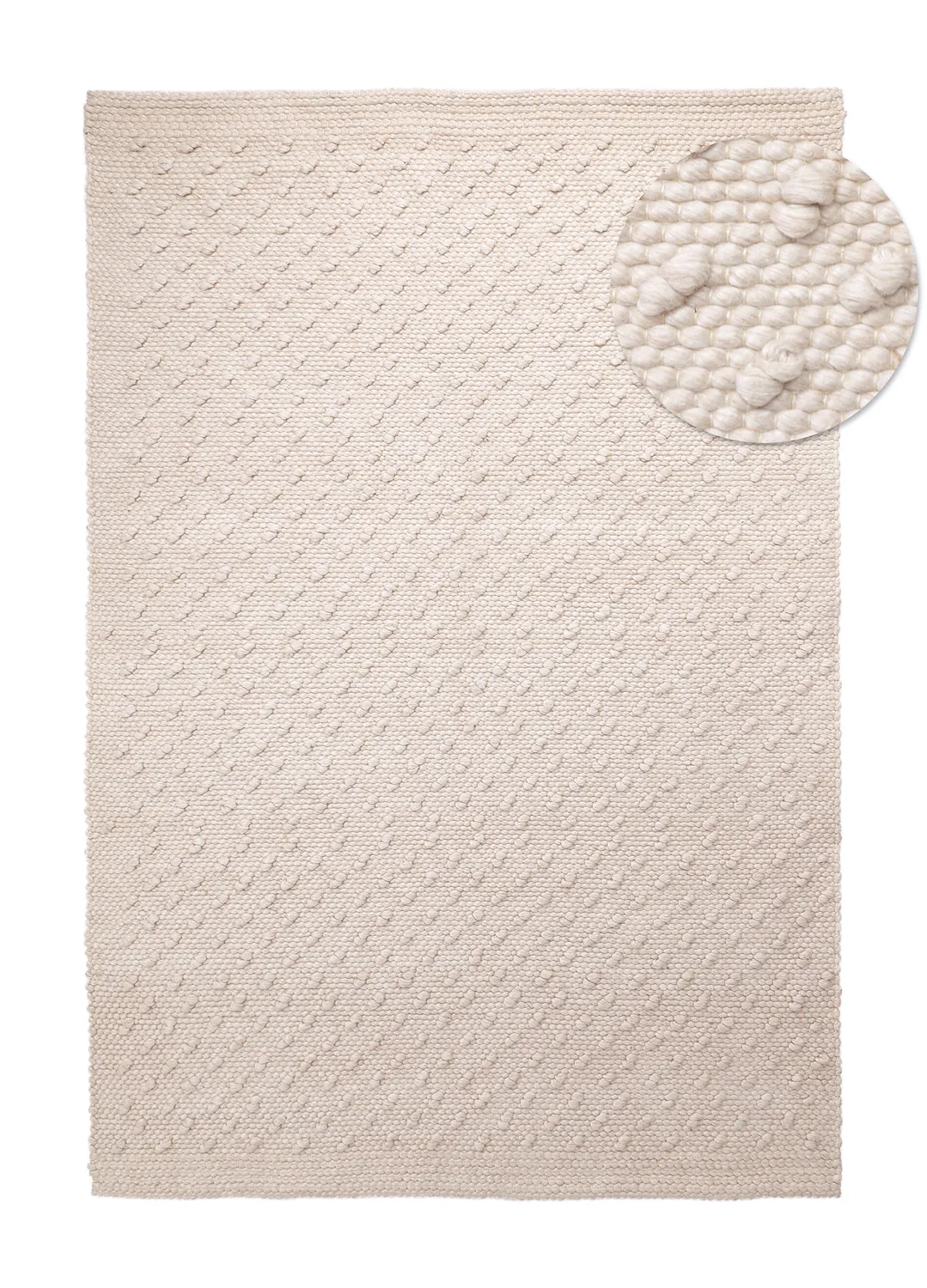 Indoor/Outdoor rug - Todi Wool Look (cream)