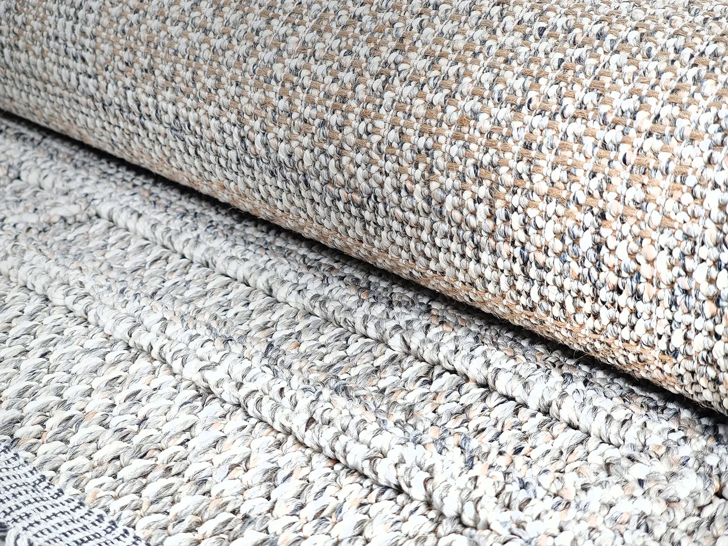 Round rug - Indoor/Outdoor Victoria (beige)