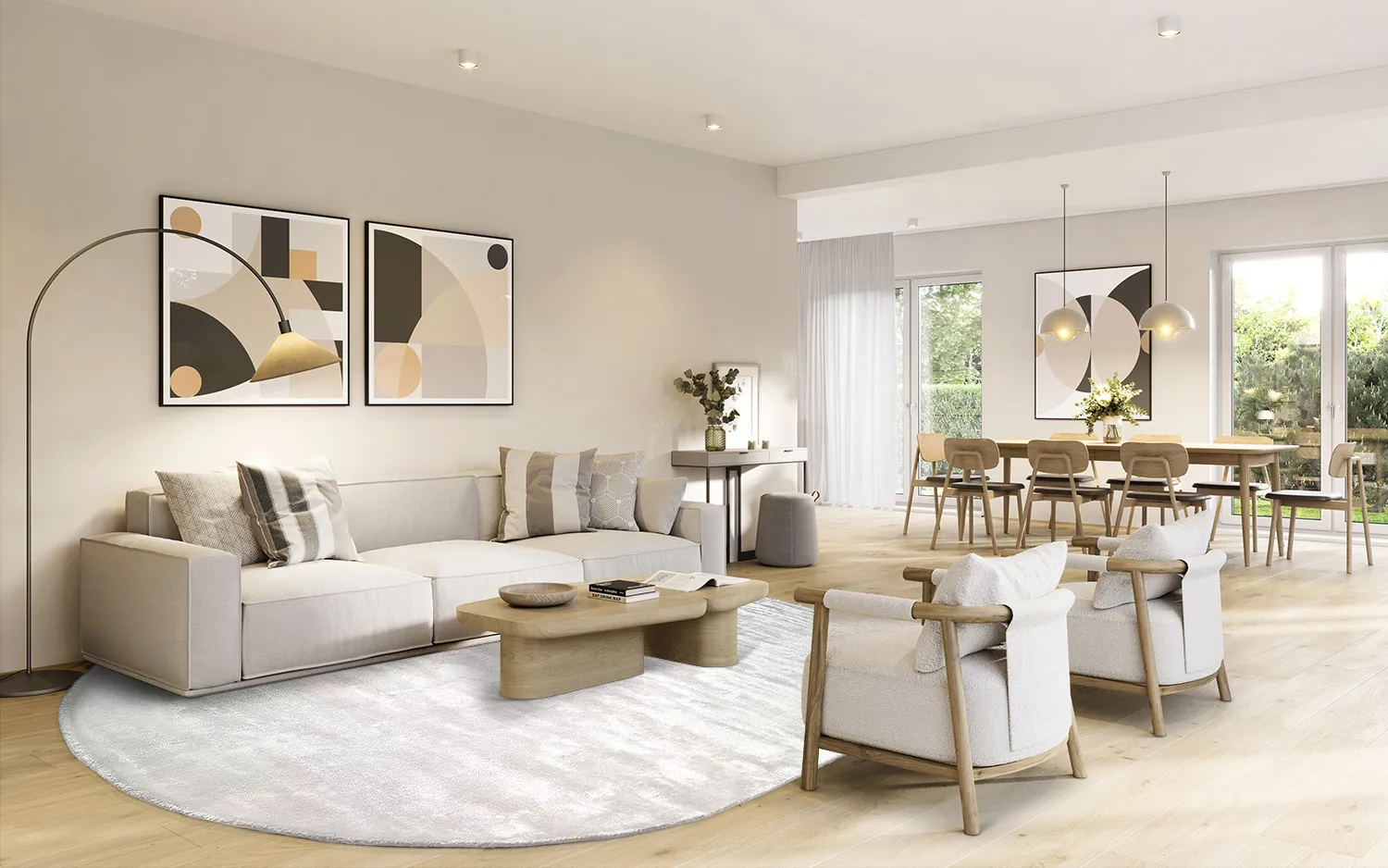 Oval viscose rug - Jodhpur Special Luxury Edition (offwhite)
