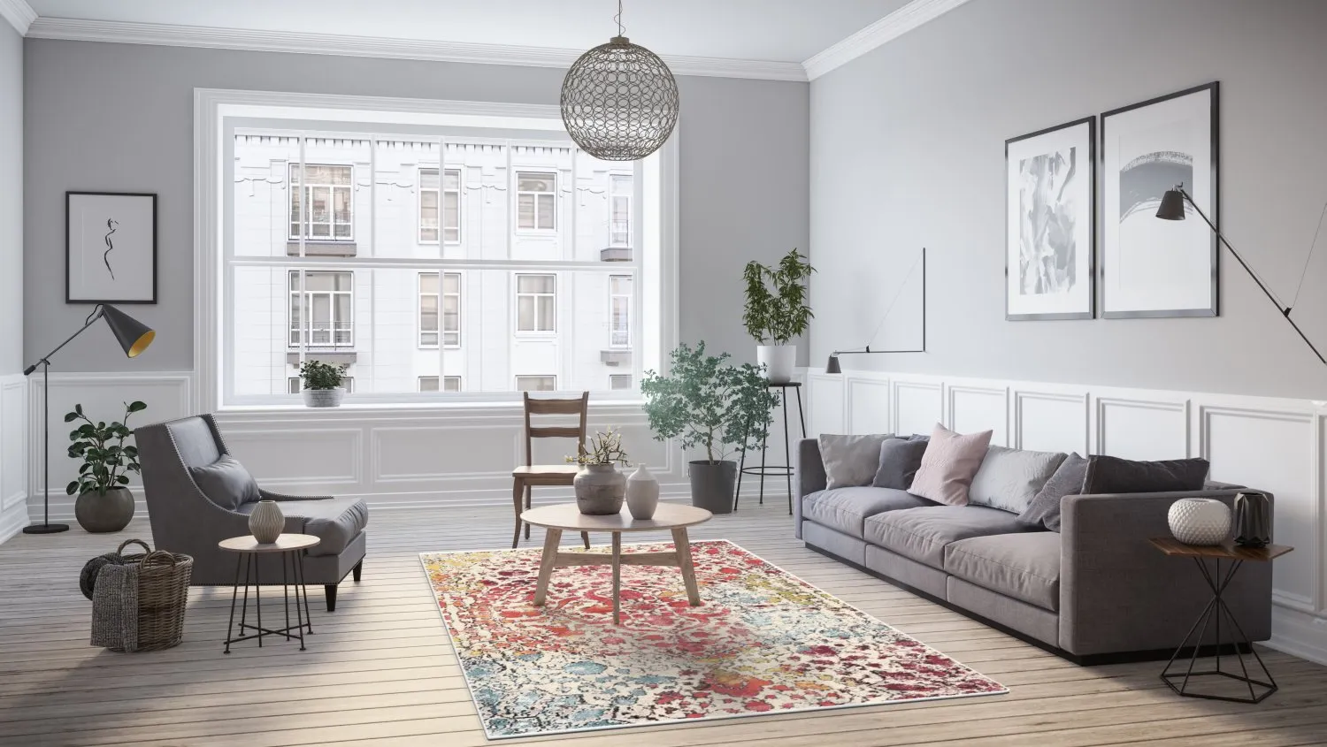 Wilton rug - Valldemossa (multi)