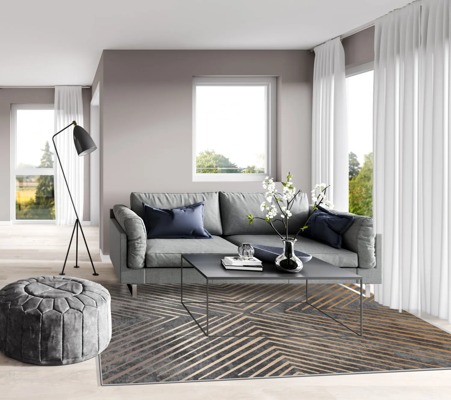 Wilton rug - Amorgos (cloud)
