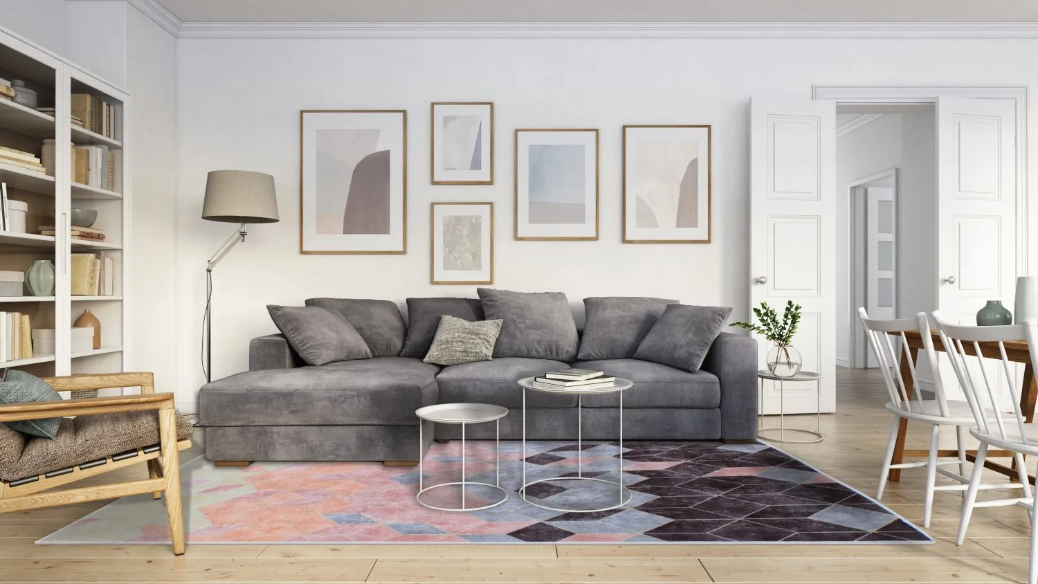 Wilton rug - Brigooda (pink)