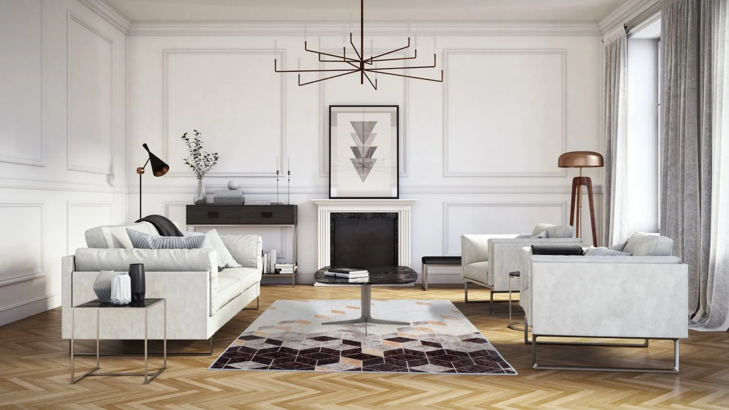 Wilton rug - Brigooda (grey)