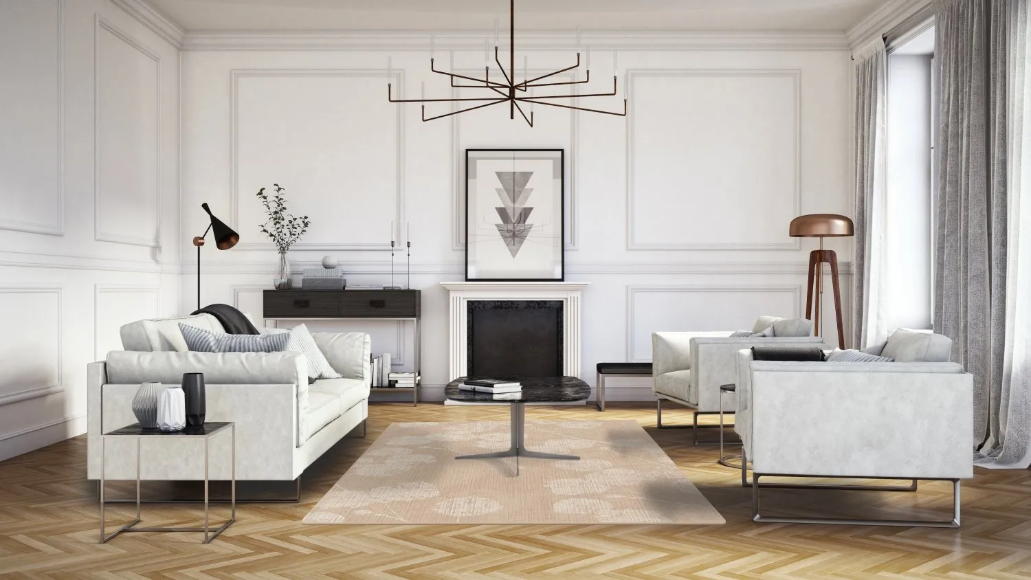 Wilton rug - Ruth (dark beige)