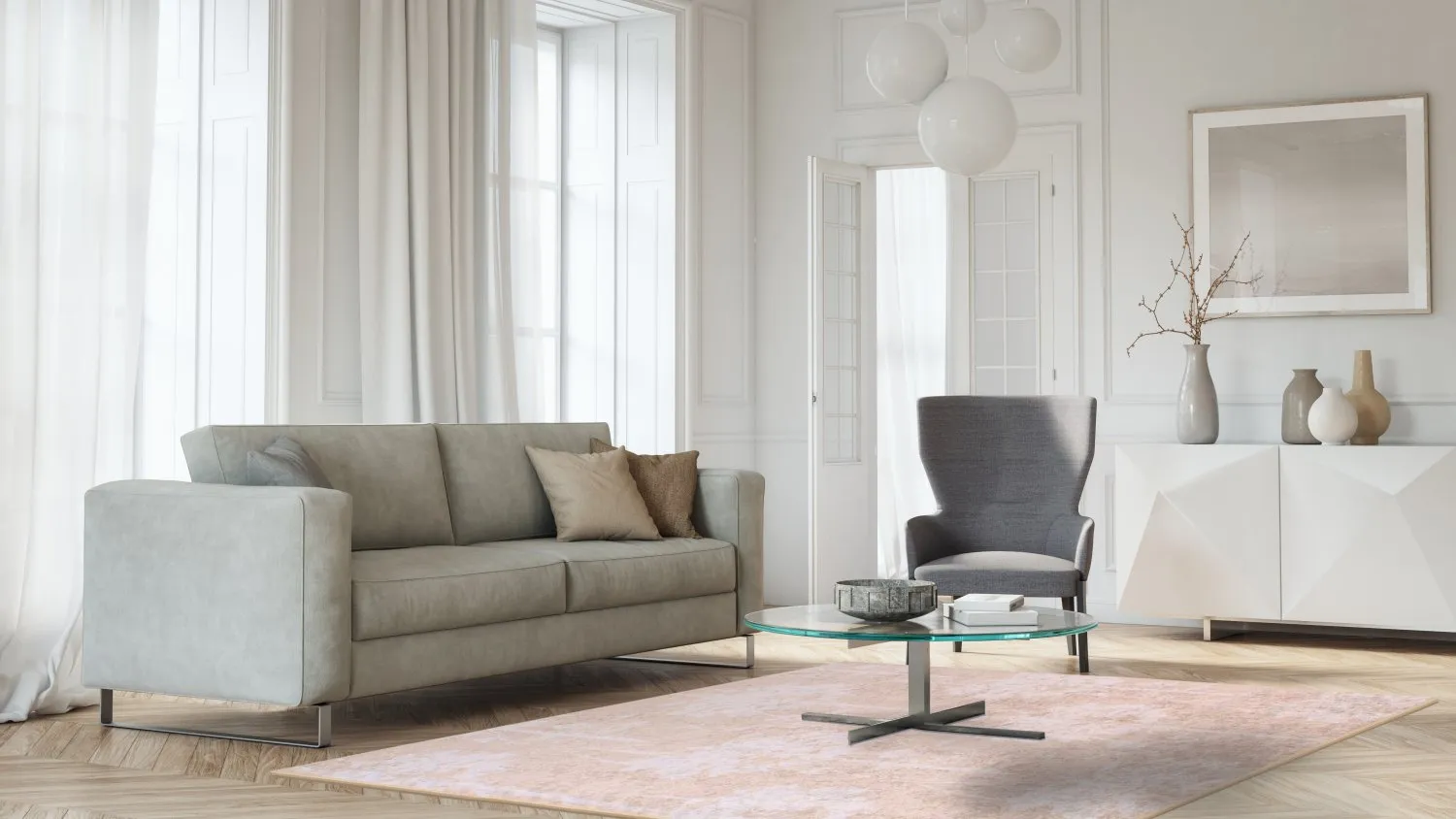 Wilton rug - Ruth (light beige)
