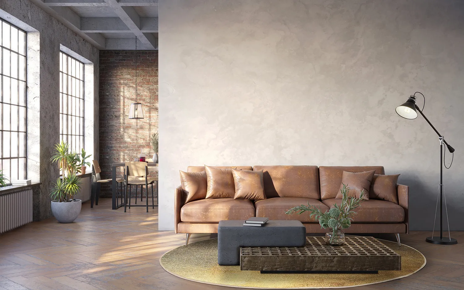 Round rug - Arcas (multi)