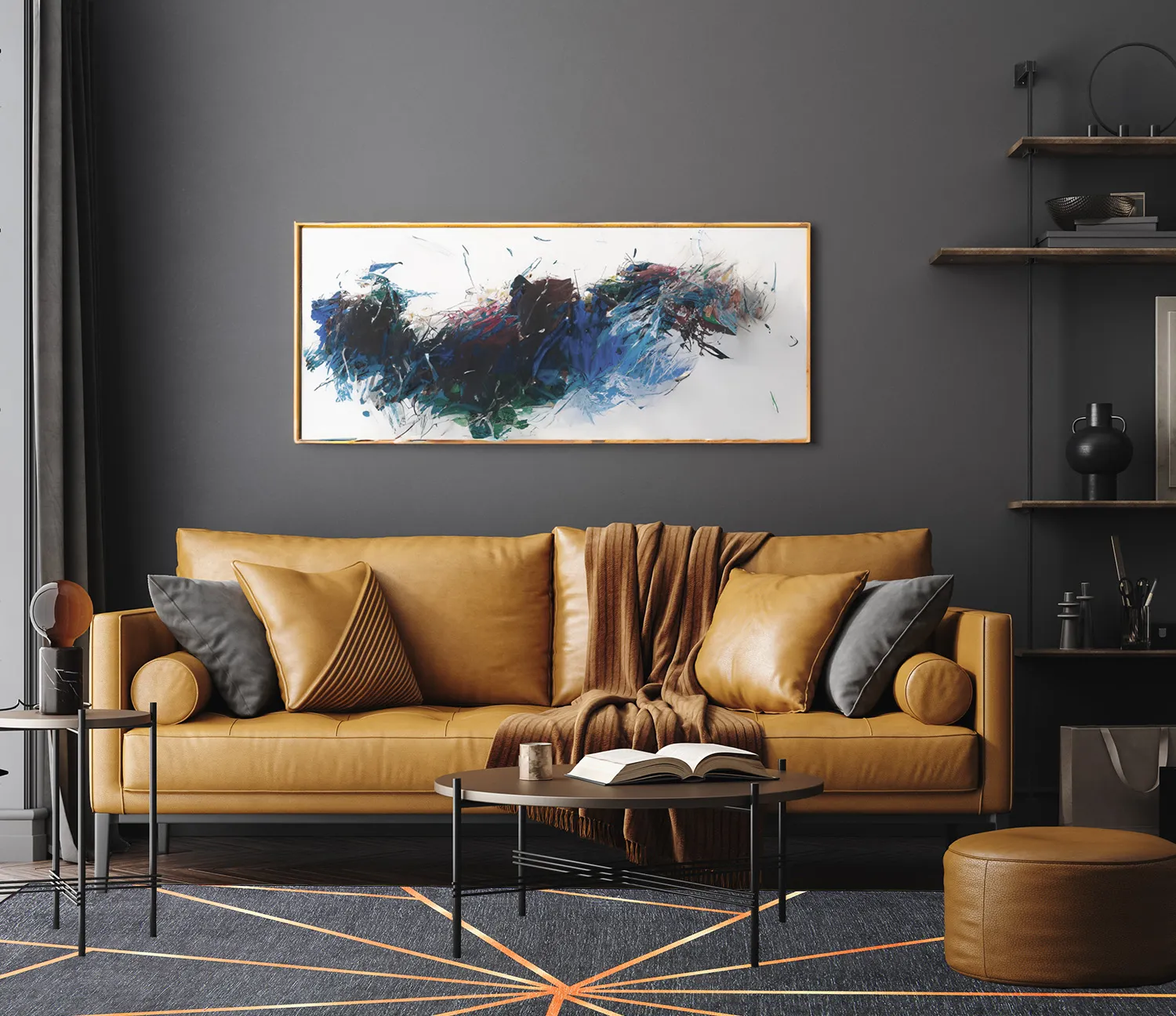 Wilton rug - Bellizzi (anthracite)