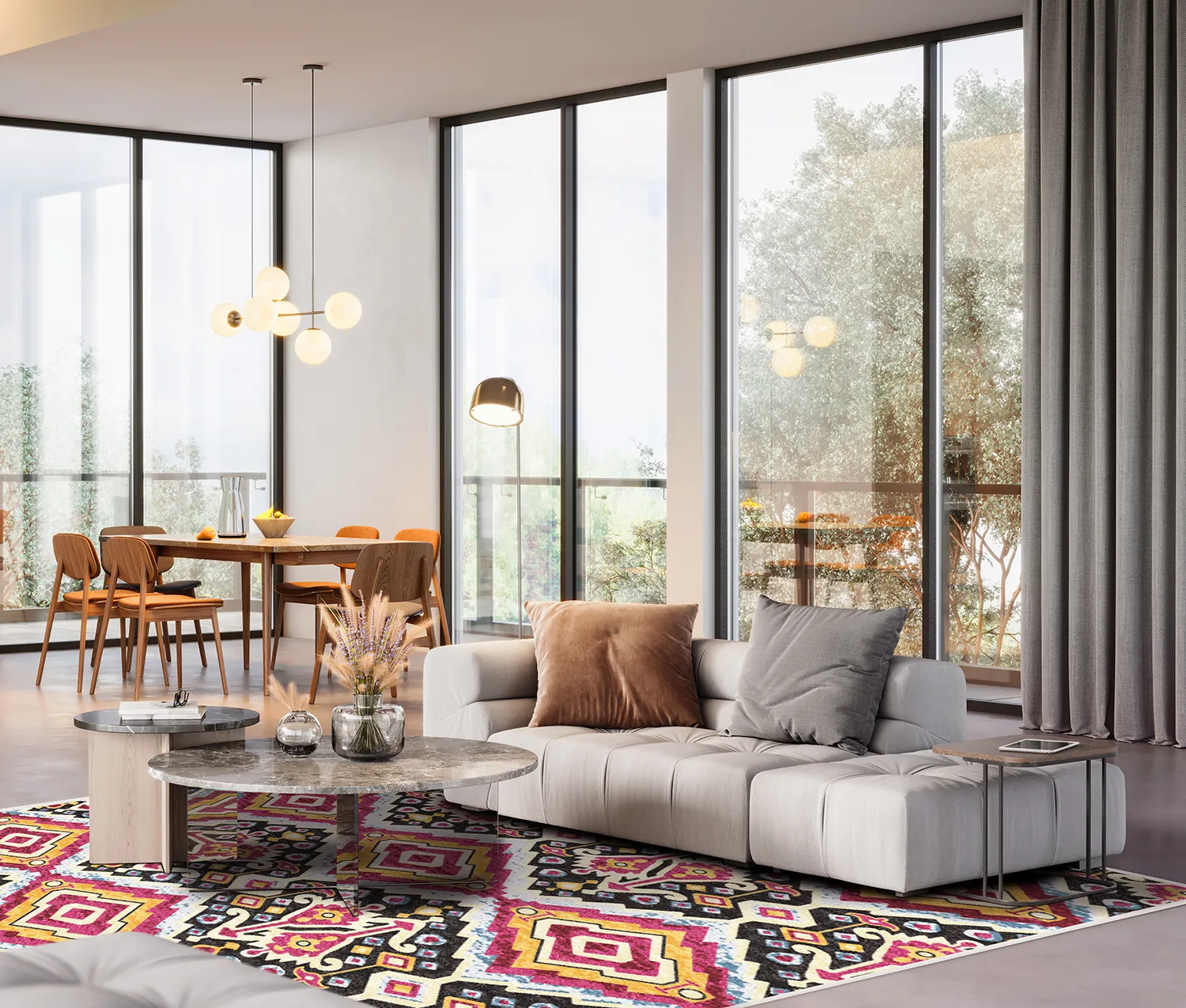 Wilton rug - Cizre (multi)