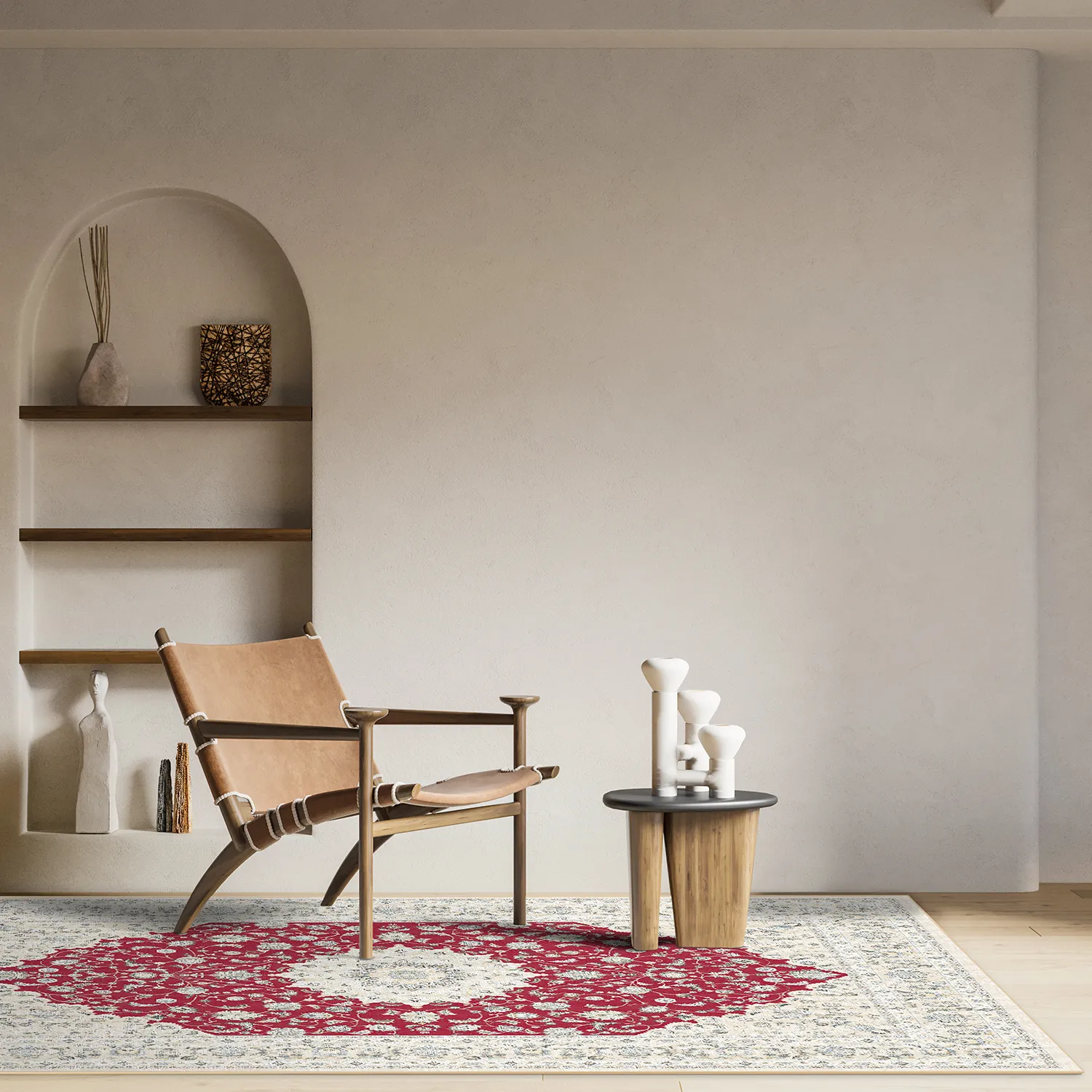 Wilton rug - Arabella (red)