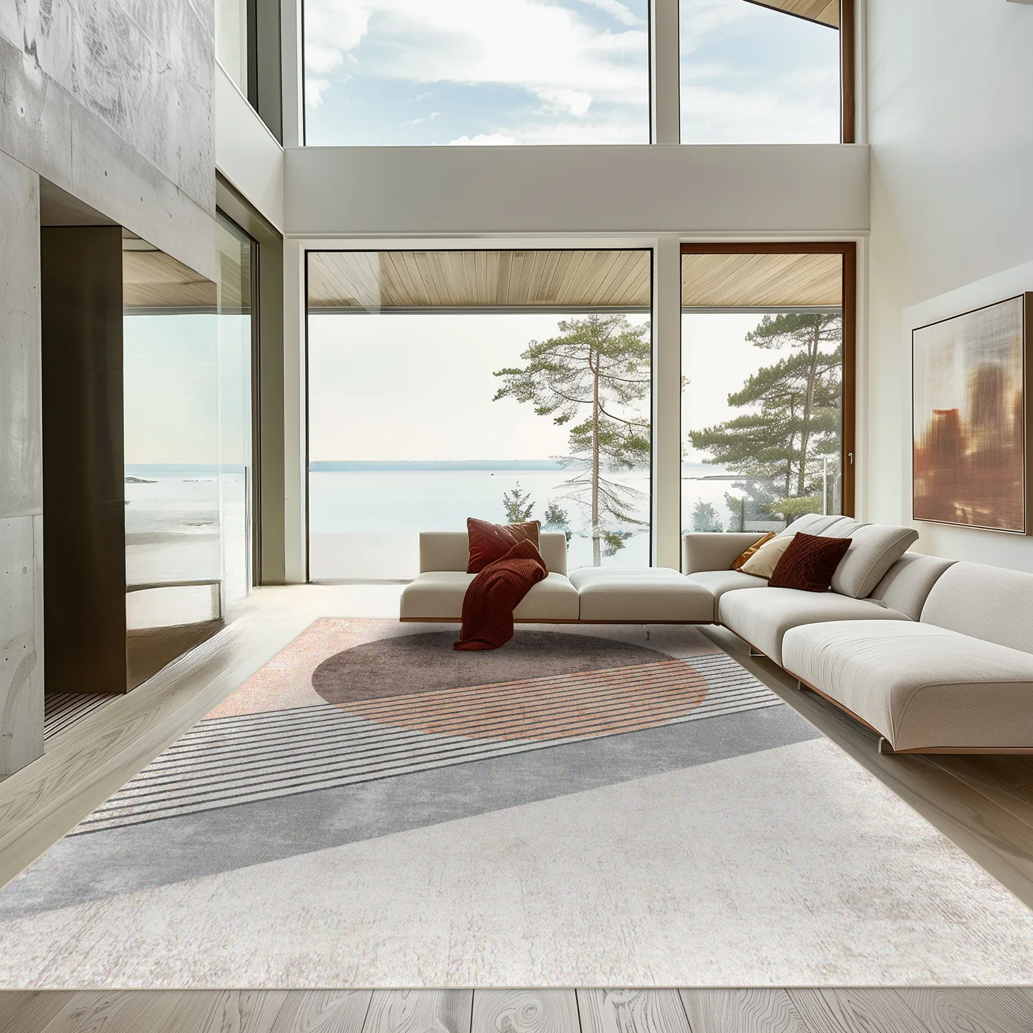 Wilton rug - Piper (pink/multi)
