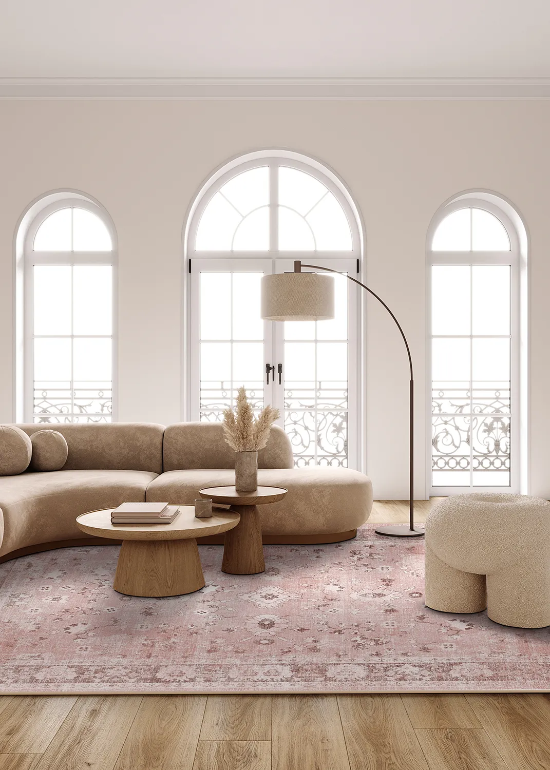 Wilton rug - Gombalia (pink)