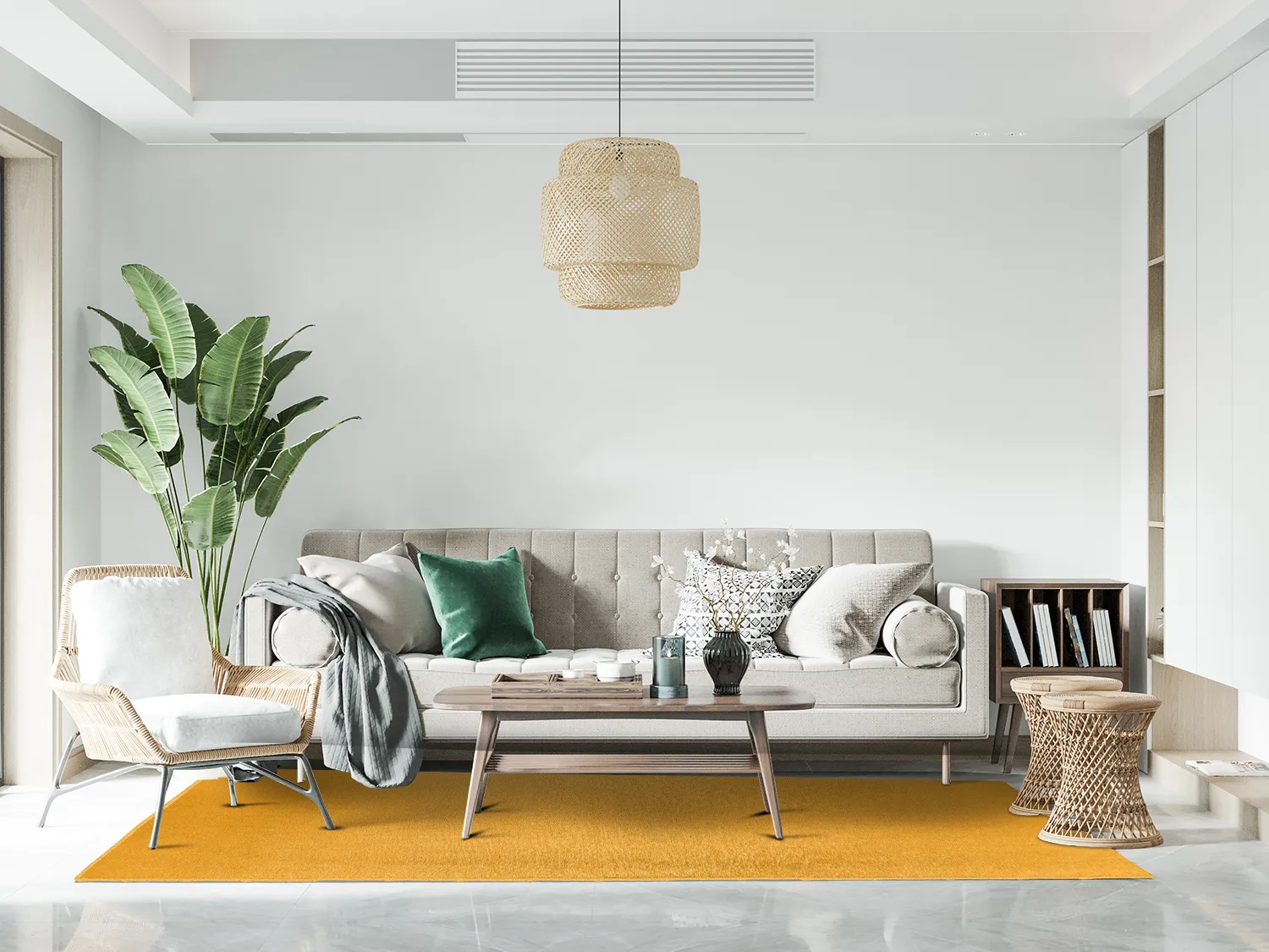 Wool rug - Hamilton (Saffron)