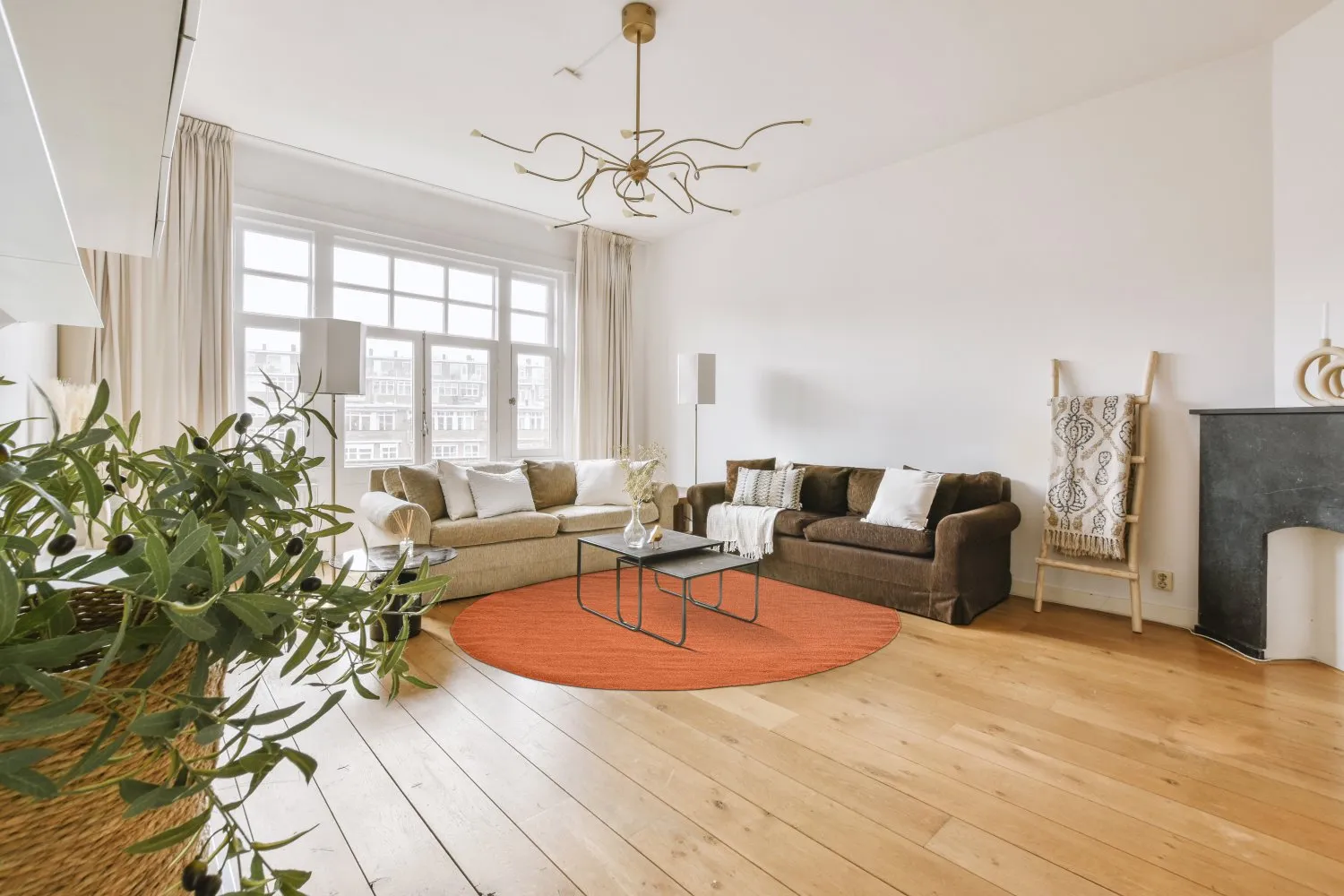 Round rug - Hamilton (Cinnamon)