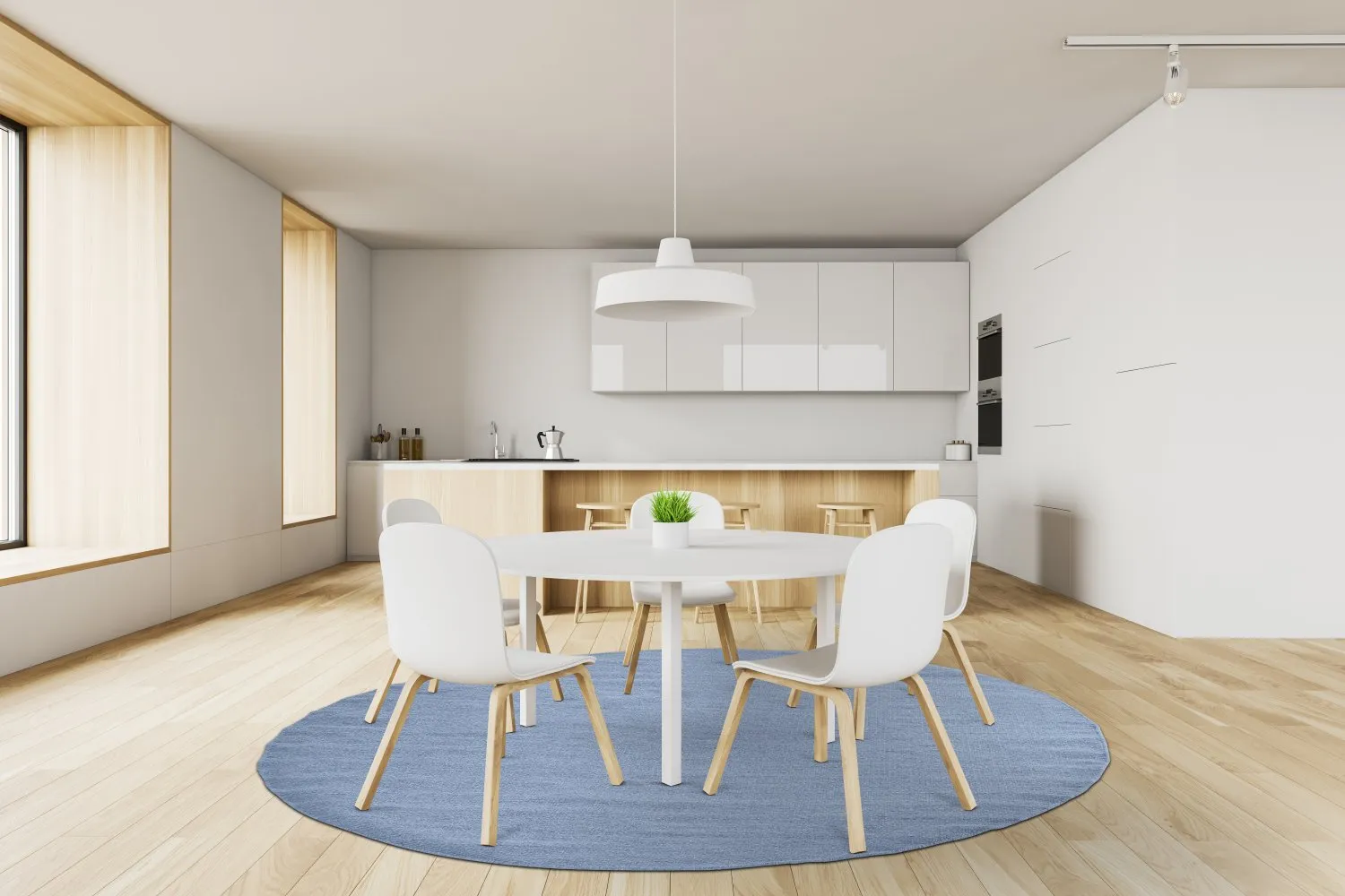 Round rug - Hamilton (Faded Denim)