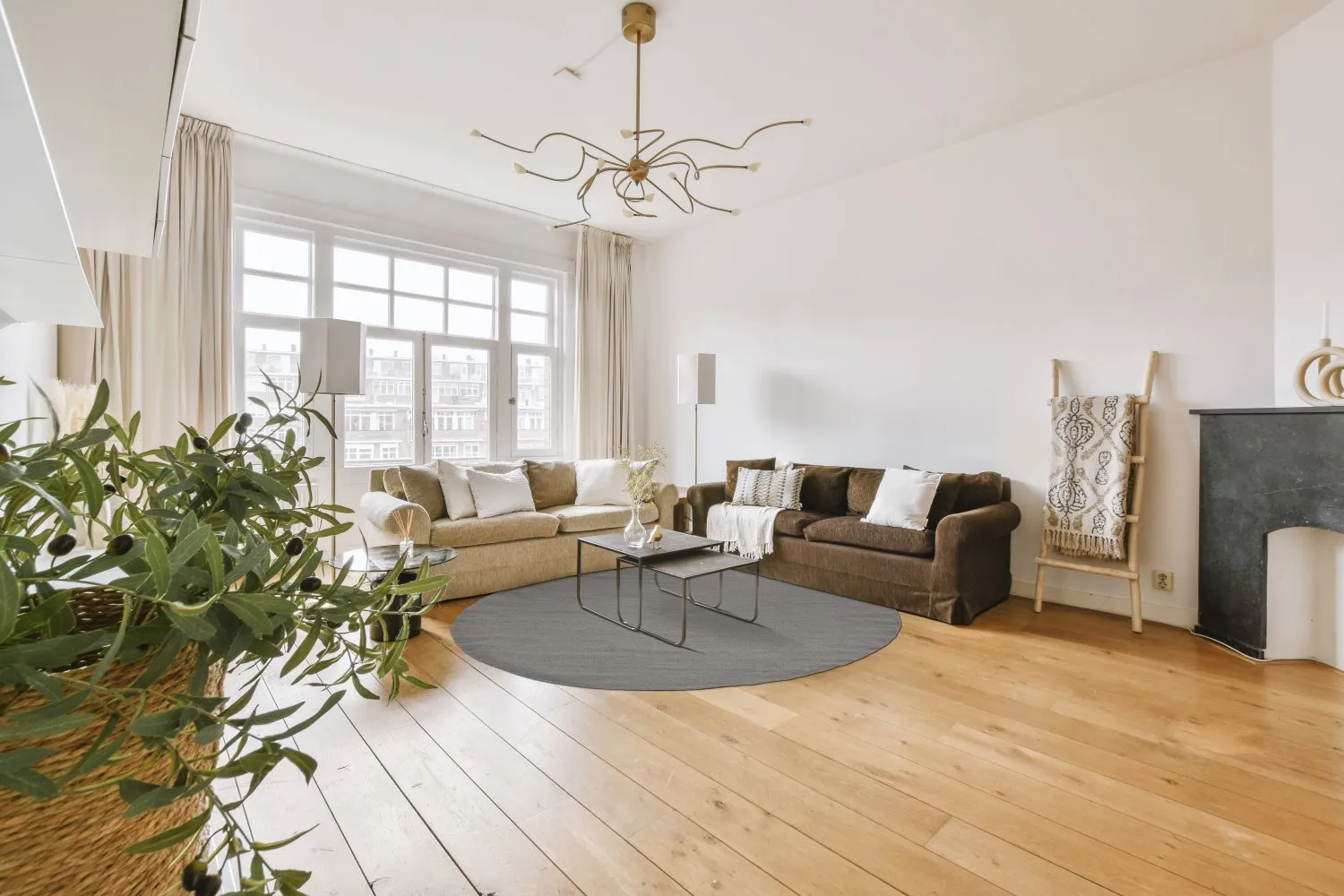 Round rug - Hamilton (Steeple Grey)