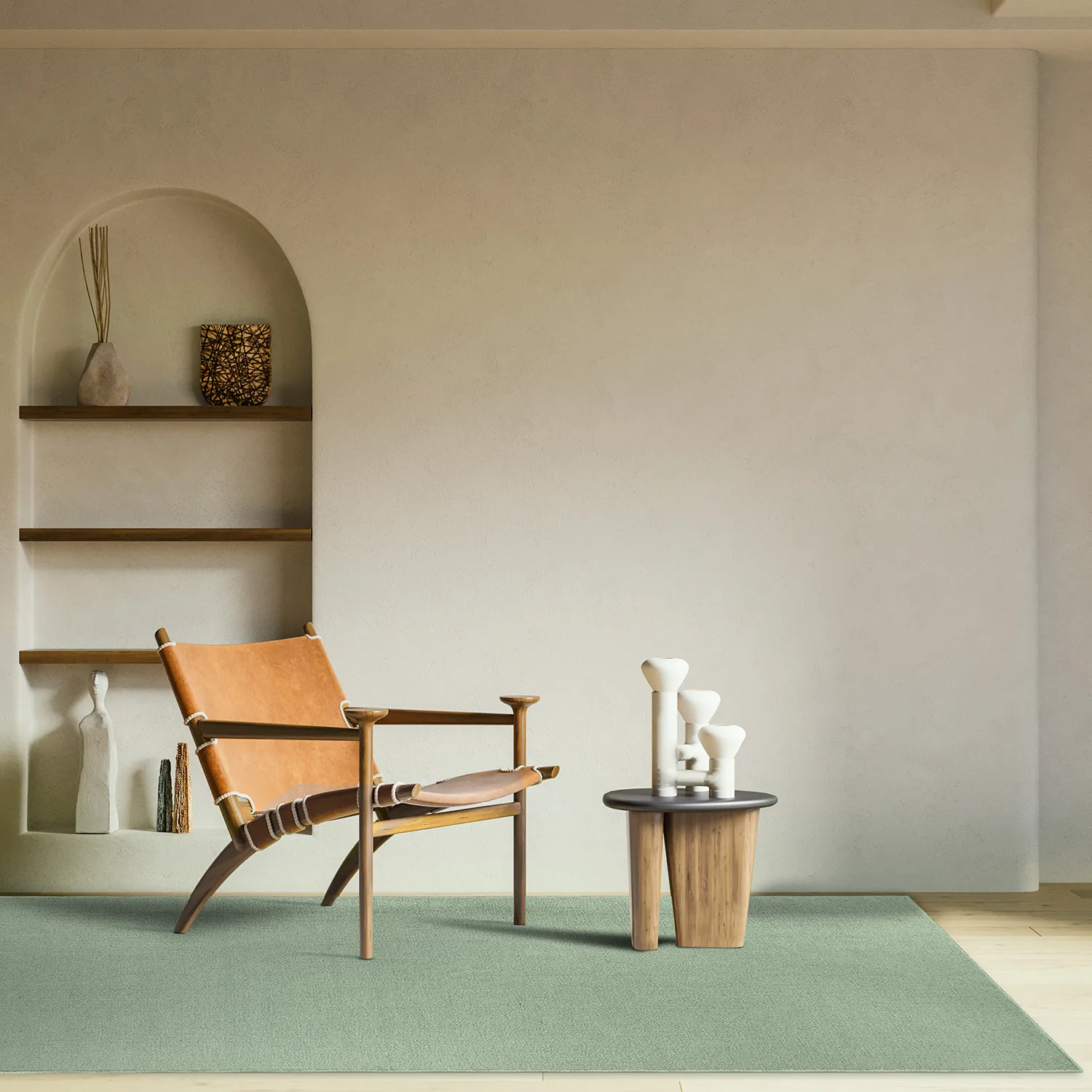 Wool rug - Hamilton (green)