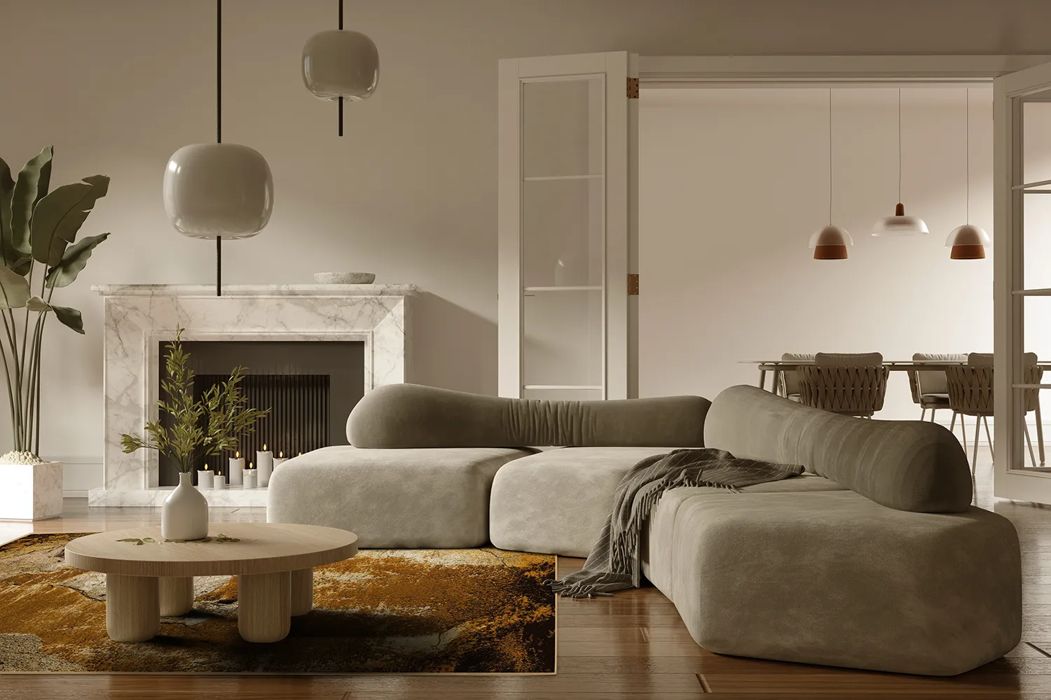 Wilton rug - Olivera (brown)
